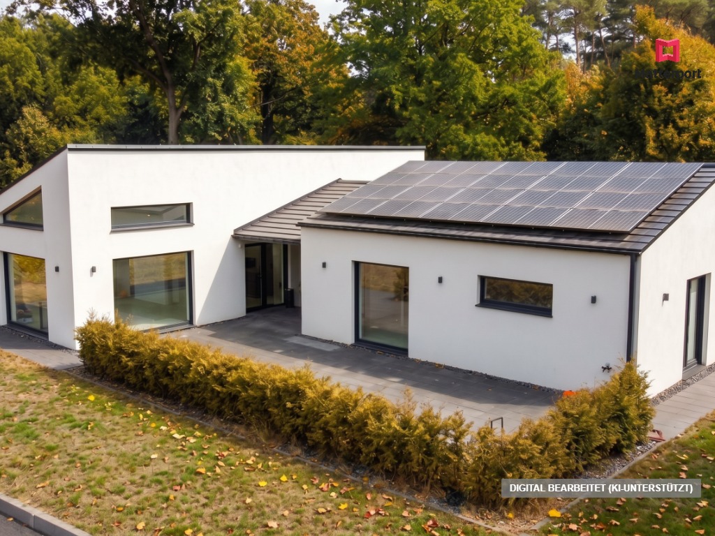Bauhaus trifft Büffelwiese