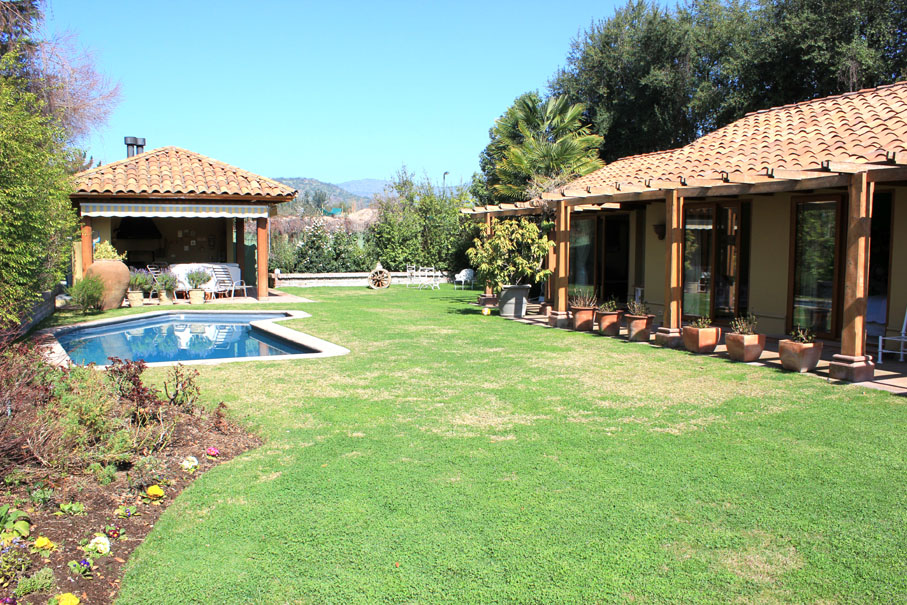Acogedora casa chilena en un piso.