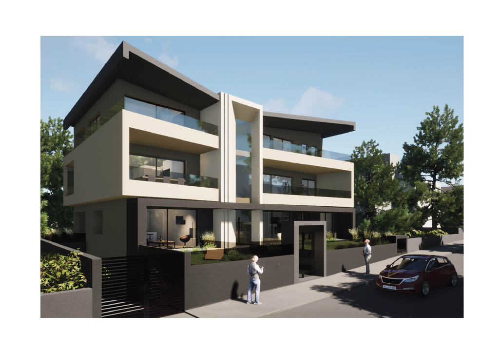 Luxurious two-level apartment of 106 sq.m. in Gerakas