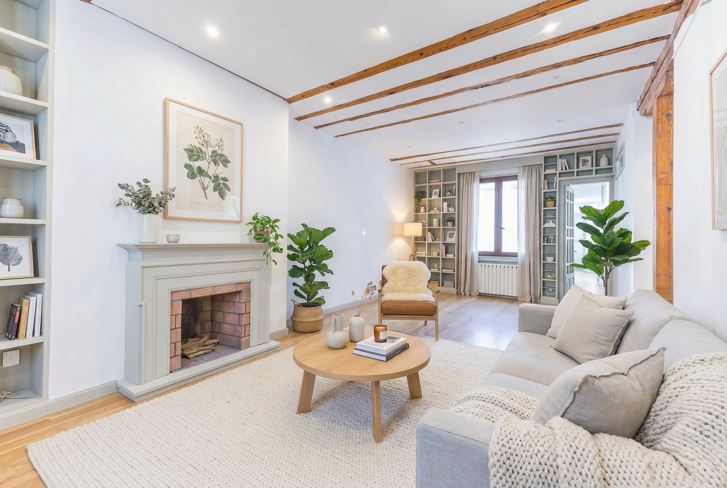 Beautiful classic unfurnished apartment located next to Retiro Park.