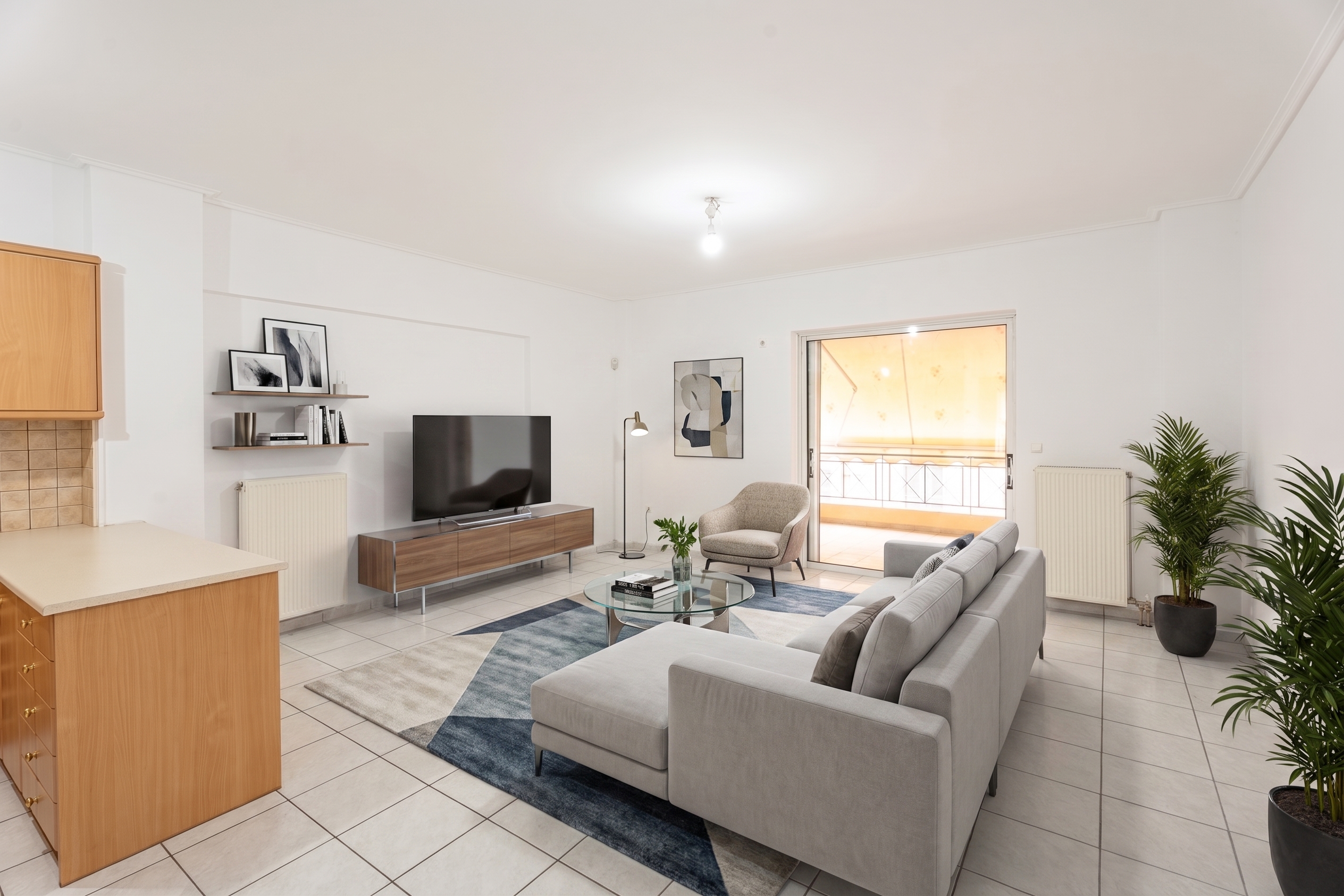 Luminous and spacious 82 sq.m. first-floor apartment in Akademia Platonos