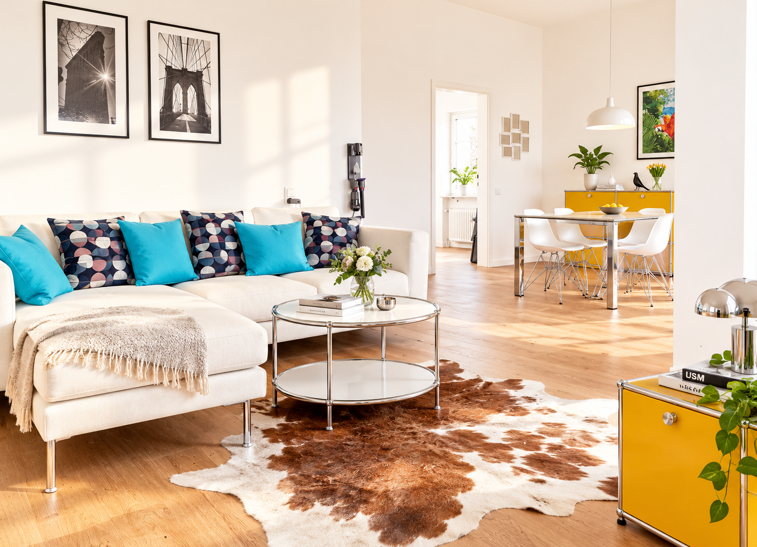 Helle 2-Zimmer-Wohnung in ruhiger Lage [KI-modifiziert]