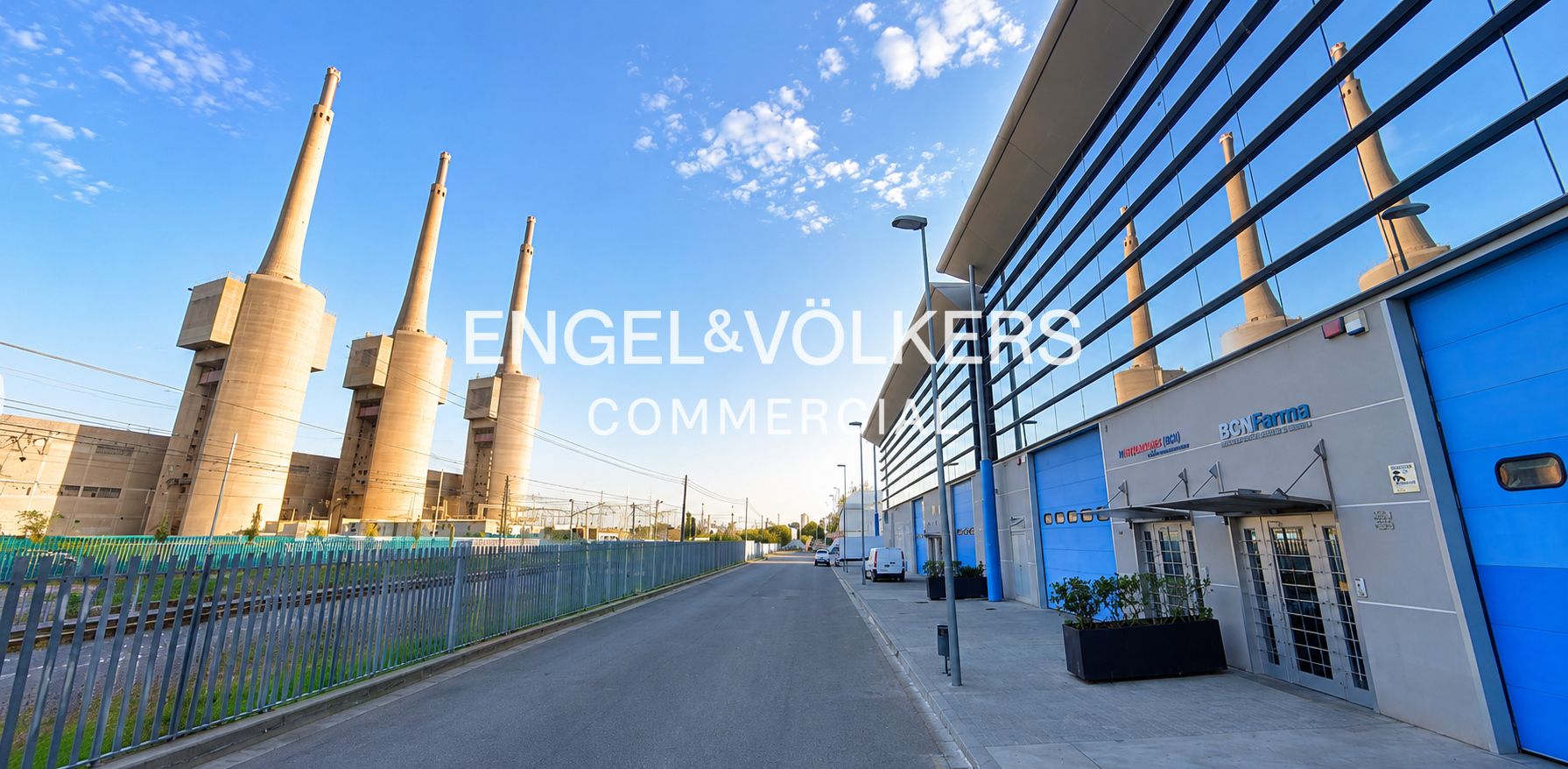 Alquiler nave industrial en Badalona
