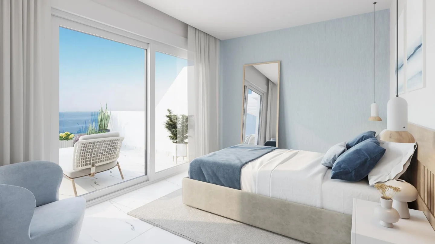 New Apartments with Sea view in Casares Costa