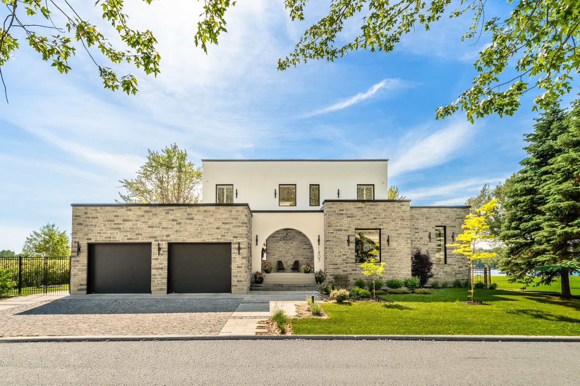 Contemporary home designed for outdoor living