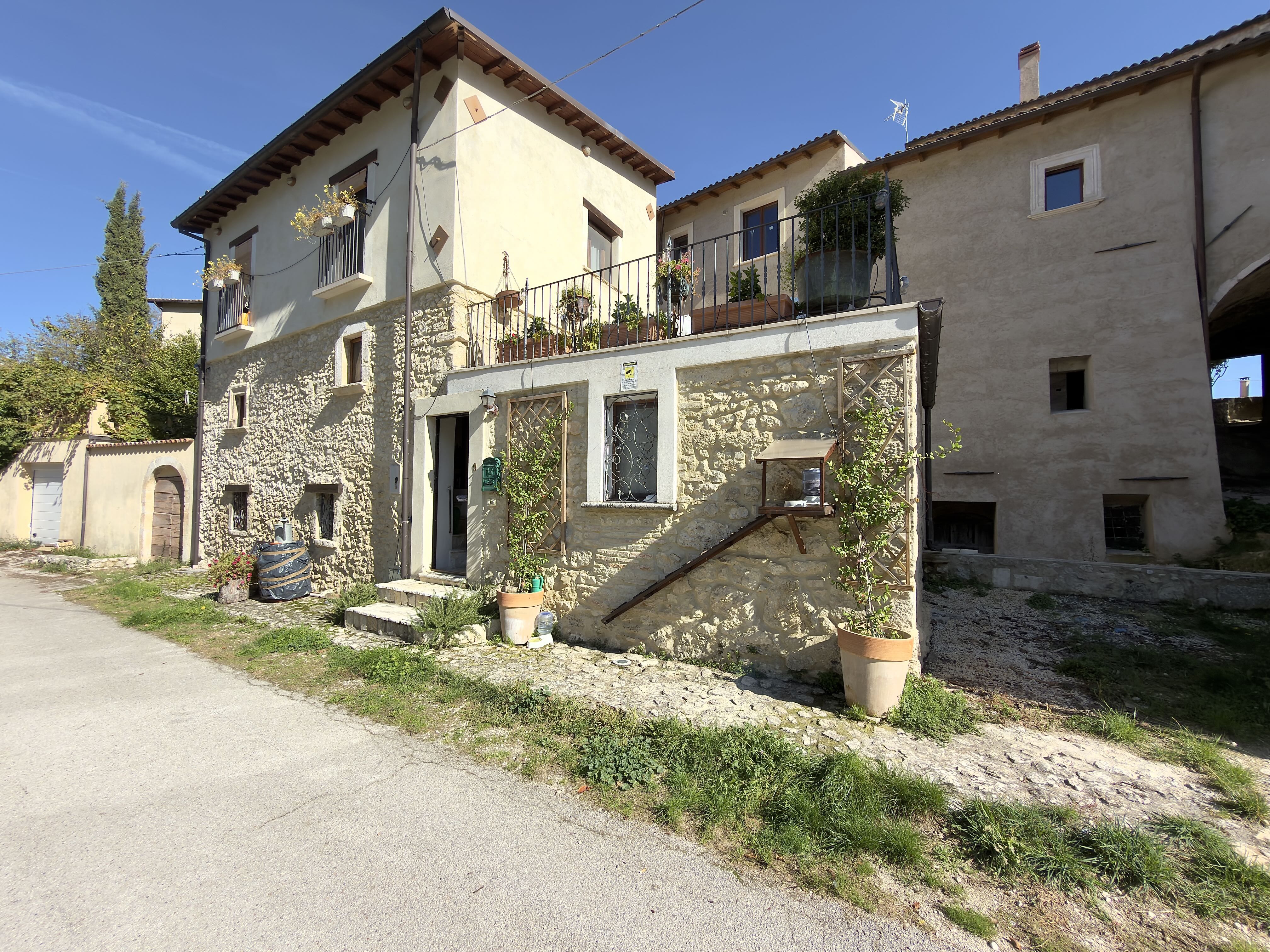 Charming historic house in Tussio: panoramic terrace and fireplace