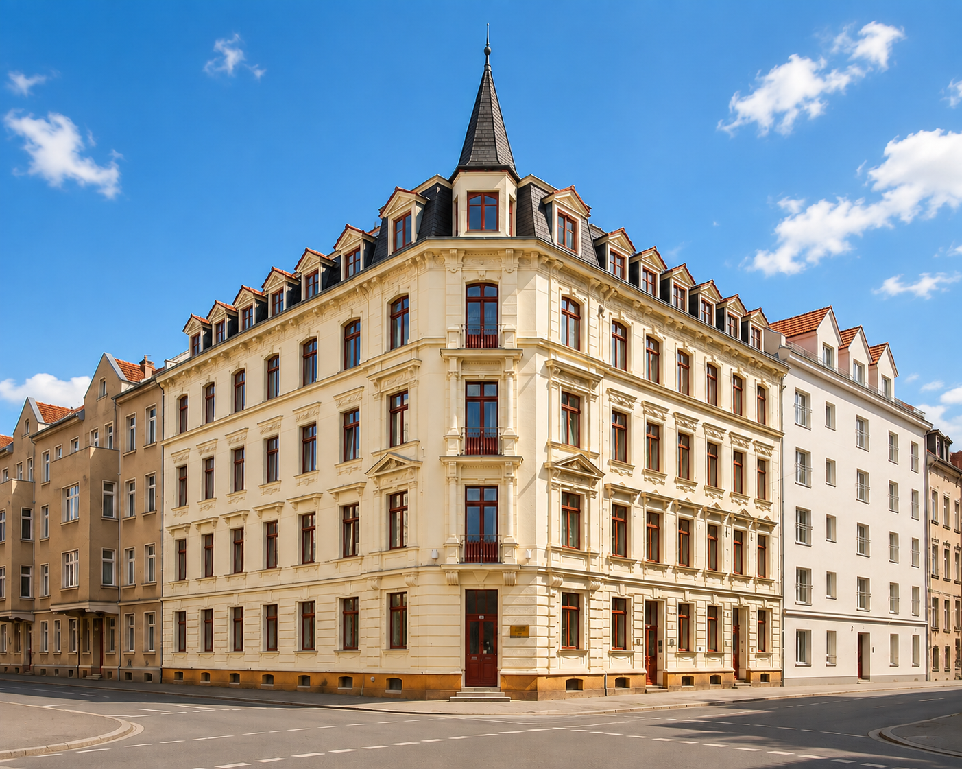 Leerstehende Maisonette-Wohnung in Stötteritz mit Lift