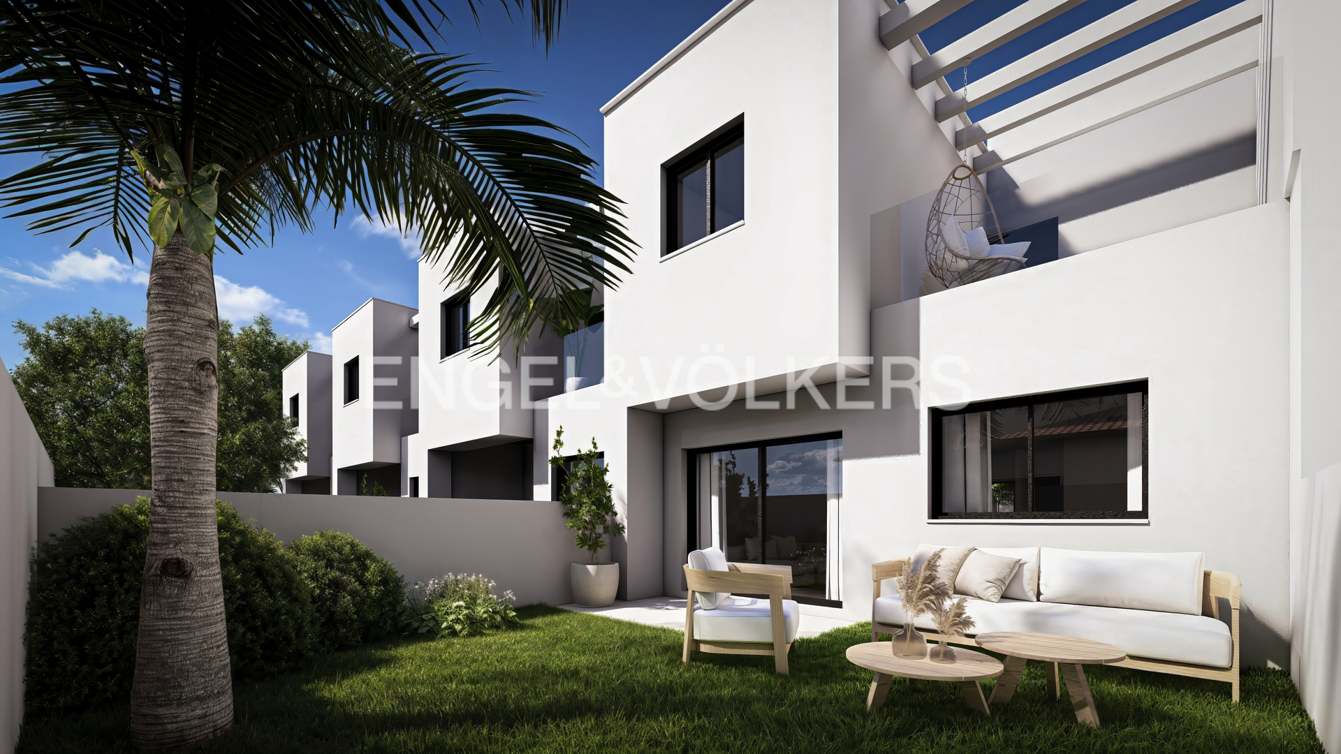 Elegant new home near the beaches of Sanlúcar de Barrameda, with 4 bedrooms, private garden, terrace and courtyard: brand-new coastal sophistication in 2027.