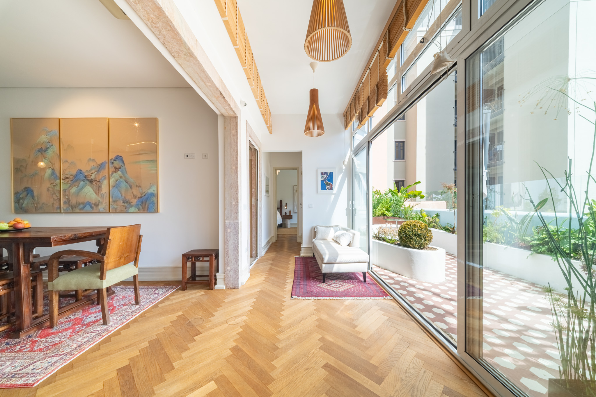 3+1 Bedroom Apartment with Landscaped Terrace in Avenida da Liberdade