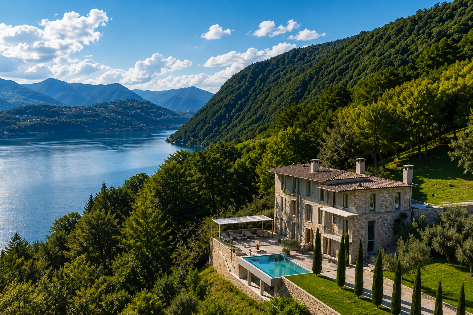 Villa Vas: l'esclusività di vivere sul Lago d'Iseo