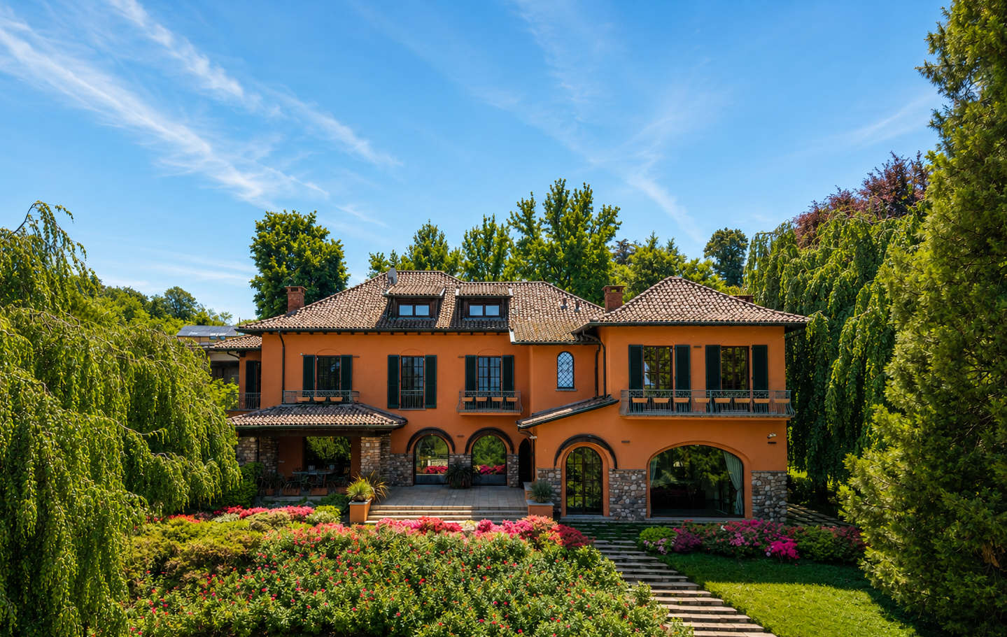 Varese, Bellavista: Die perfekte Harmonie zwischen Klassik und Moderne mit herrlichem Ausblick