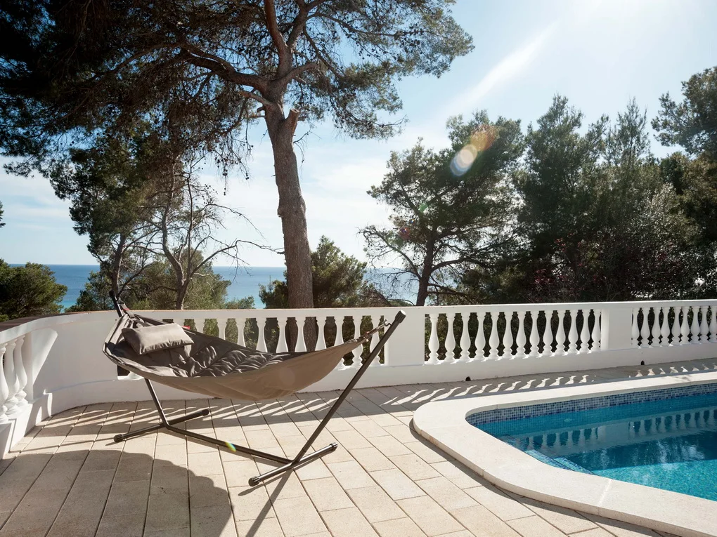 Alquiler vacacional - Villa con preciosas vistas a la playa de Son Bou, Menorca