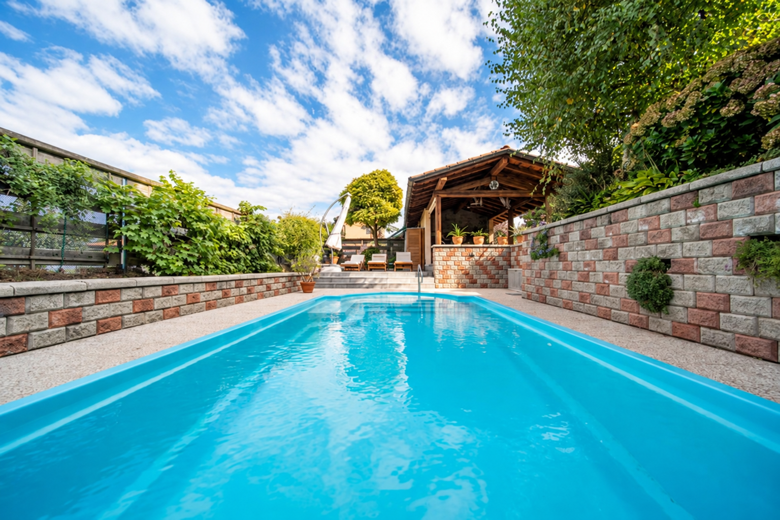 Elegant villa with private pool and garden, just minutes from Switzerland