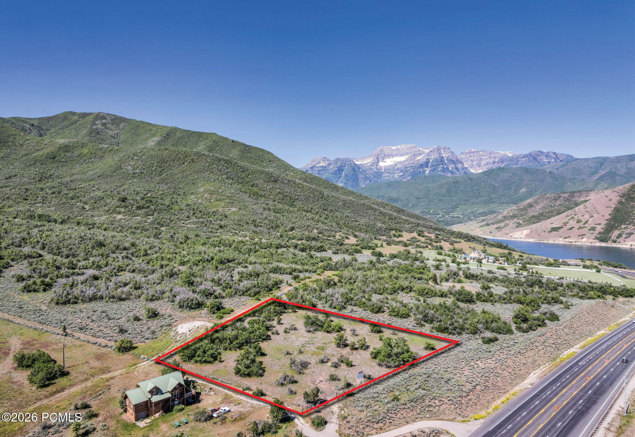 Homesite Perched above Deer Creek Reservoir