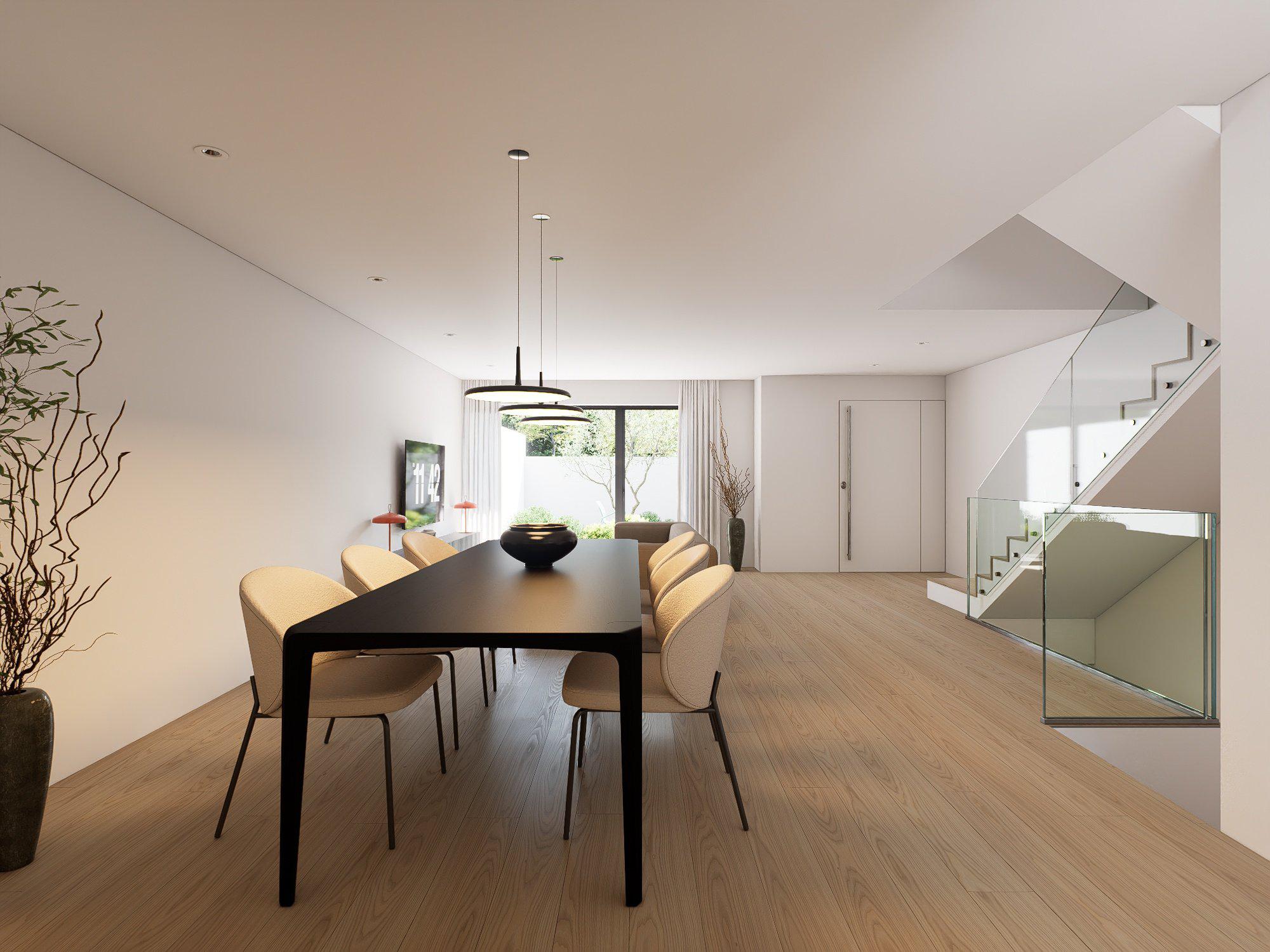 3-Bedroom Villa in Gated Condominium with Pool in Gondomar