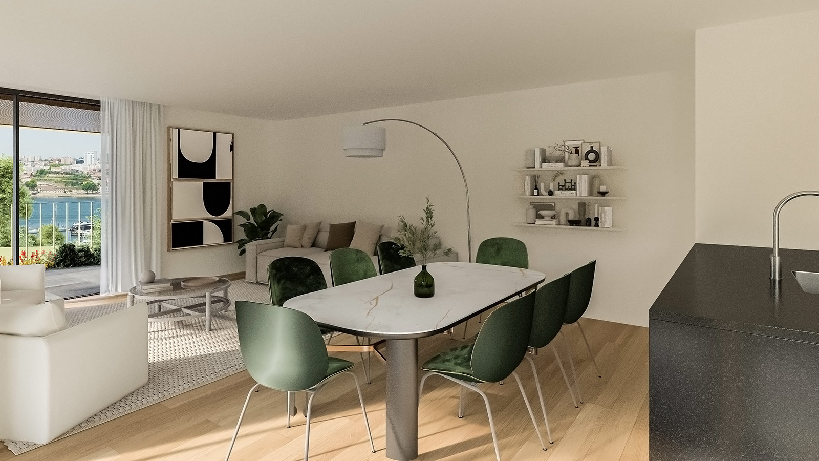 New, functional 2-bedroom apartment near the Douro River