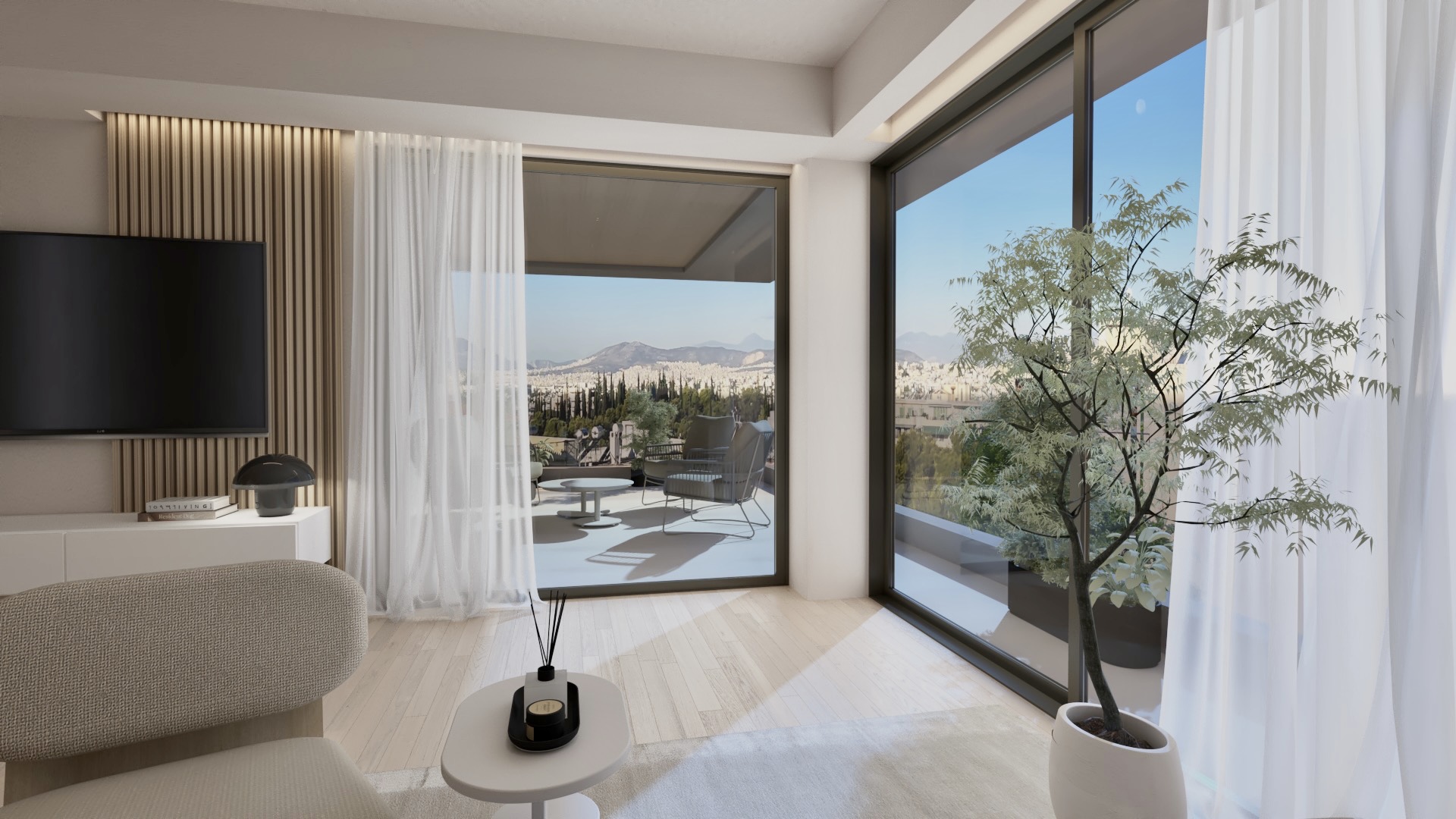 Under-construction 92 sq.m. apartment with 2 bedrooms