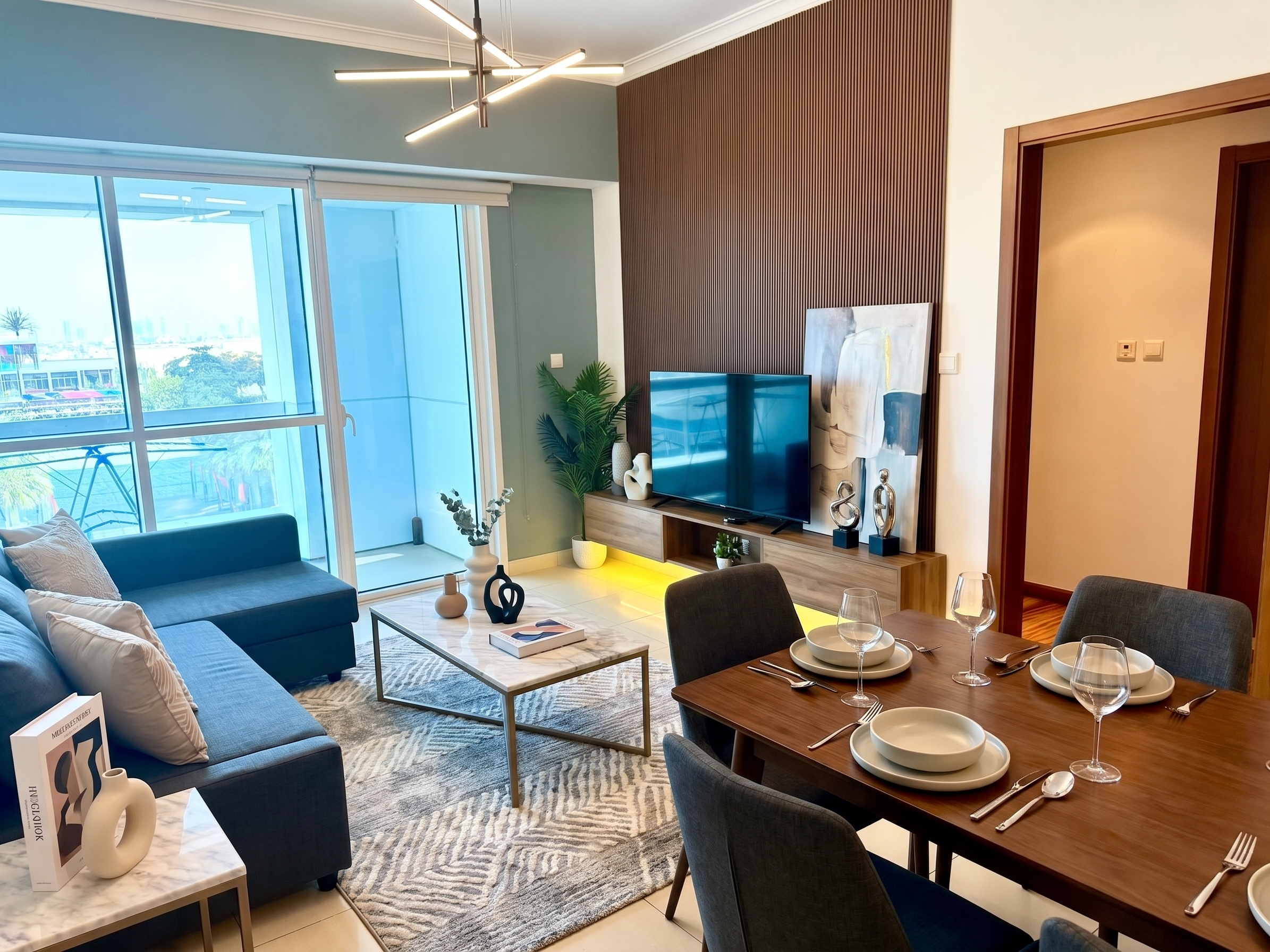 Furnished | Marina View | 2 Parking Spaces
