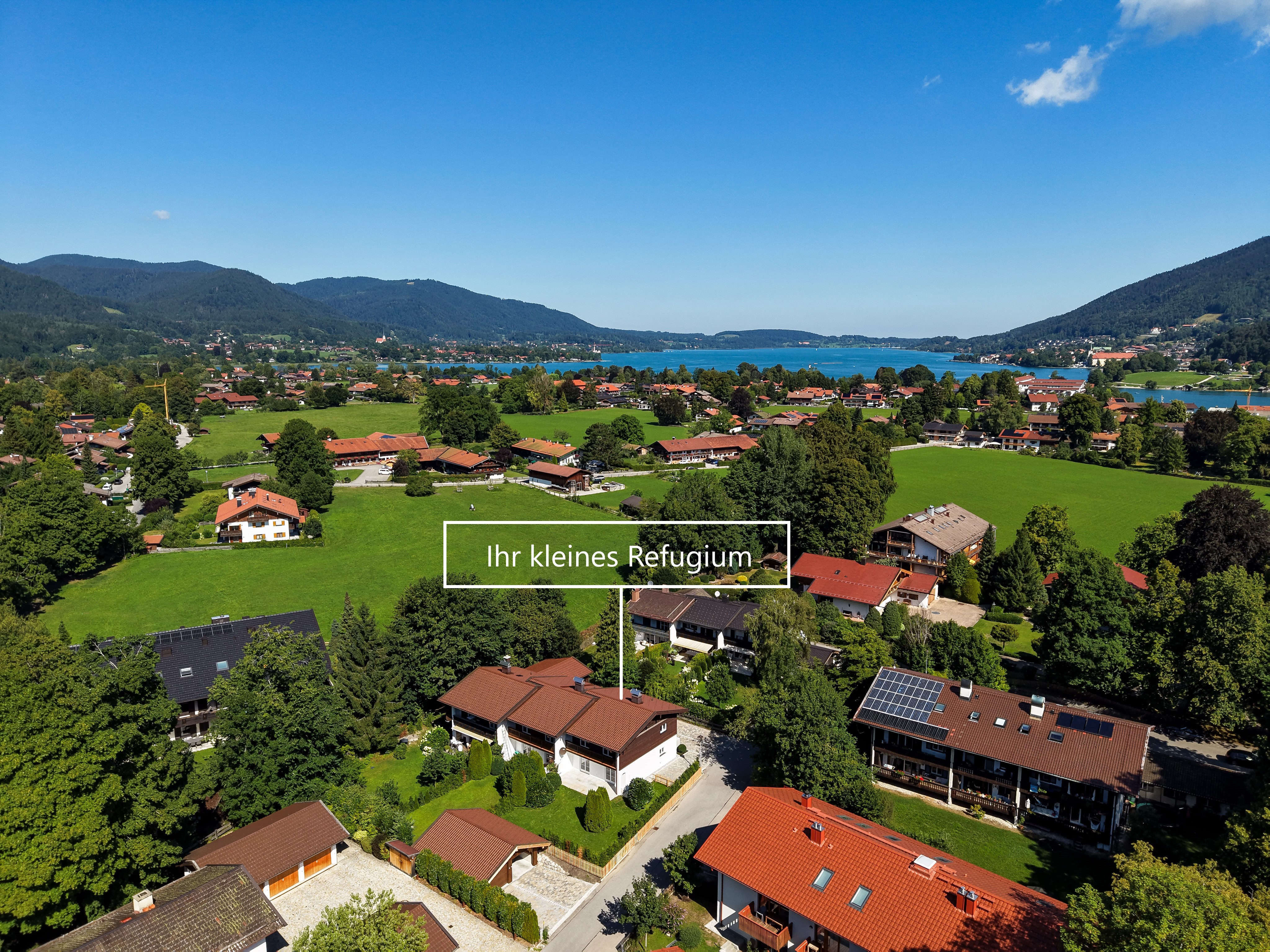 Seenahes kleines Refugium im Ortskern von Rottach