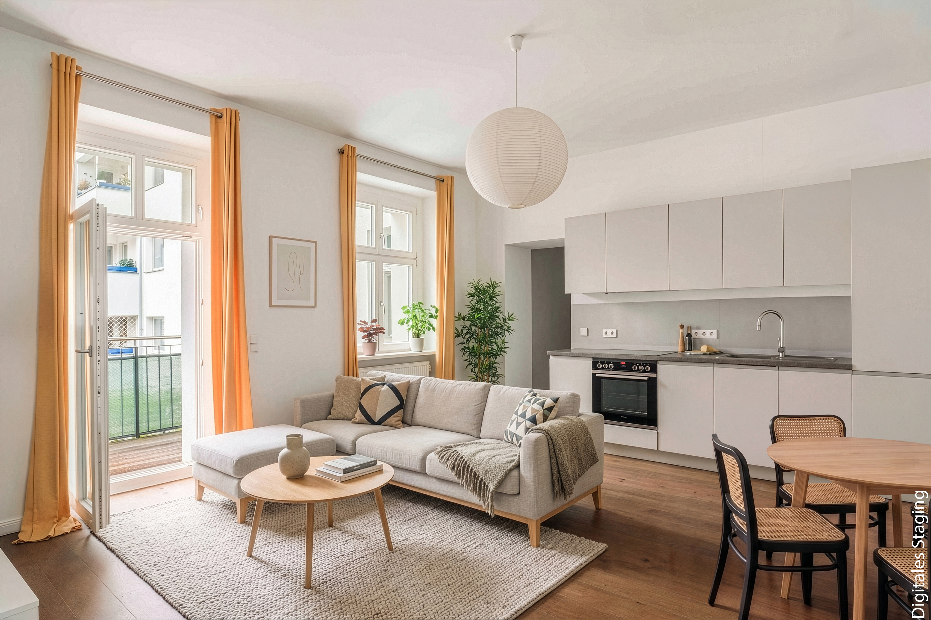 Altbauwohnung mit moderner Ausstattung und Balkon in begehrter Westend-Lage