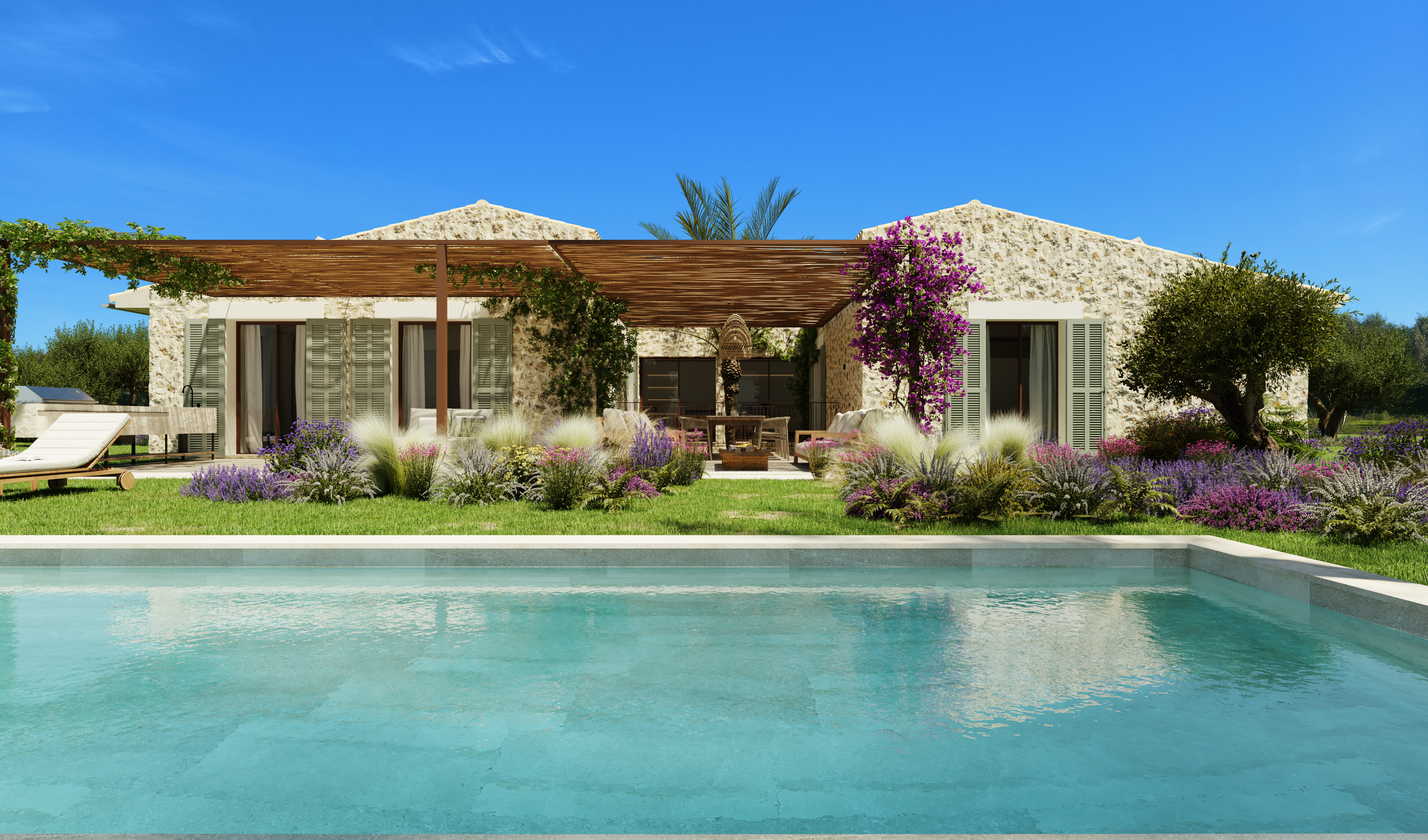 New-build finca near Búger – Mediterranean architecture, modern design and relaxed island living