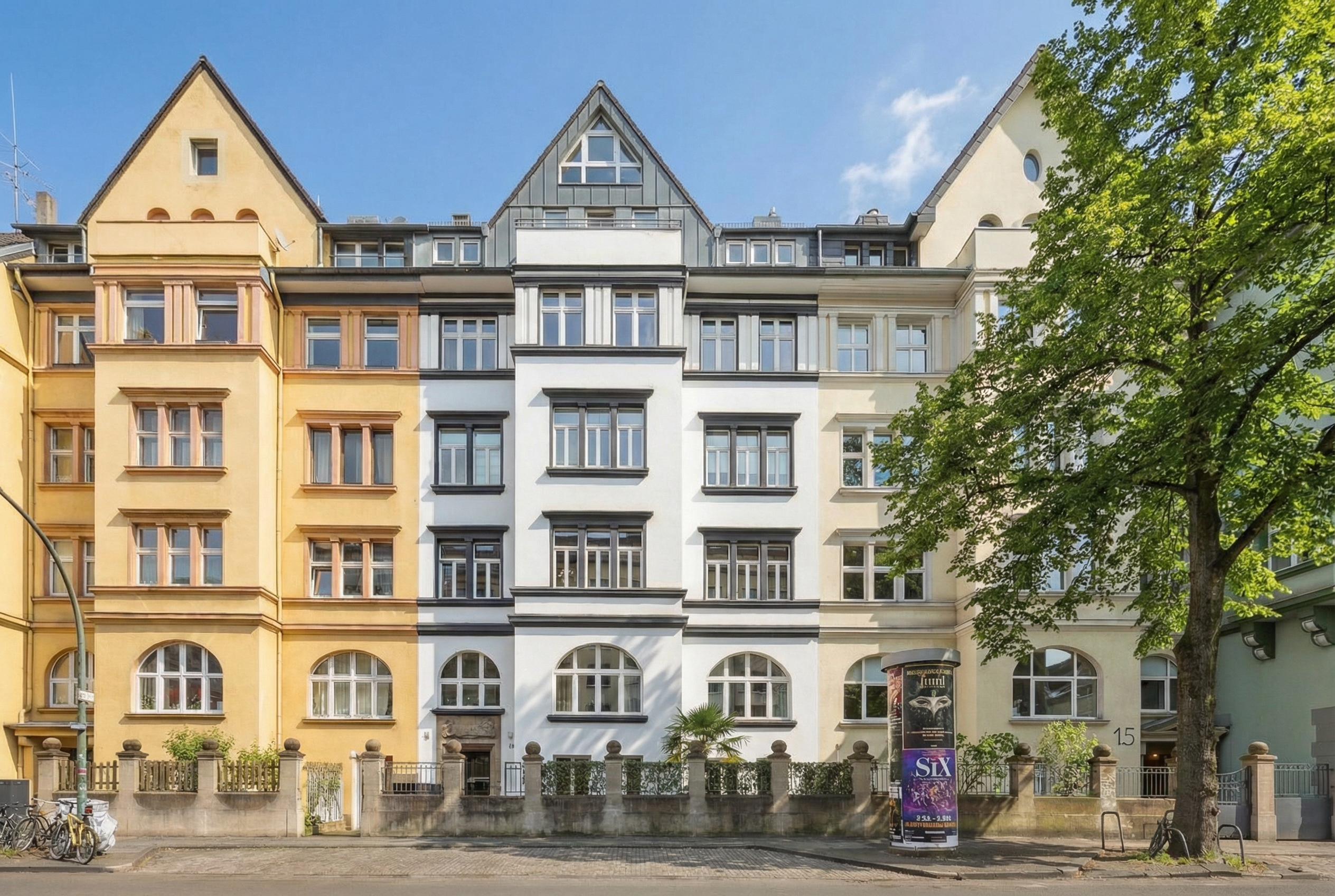 Stylish living — historic building in prime location [AI-modified]