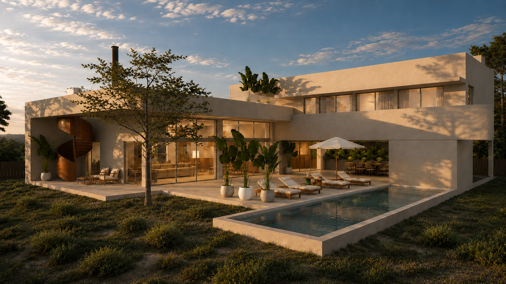 Between the Golf and the Beach: Exclusive Villa