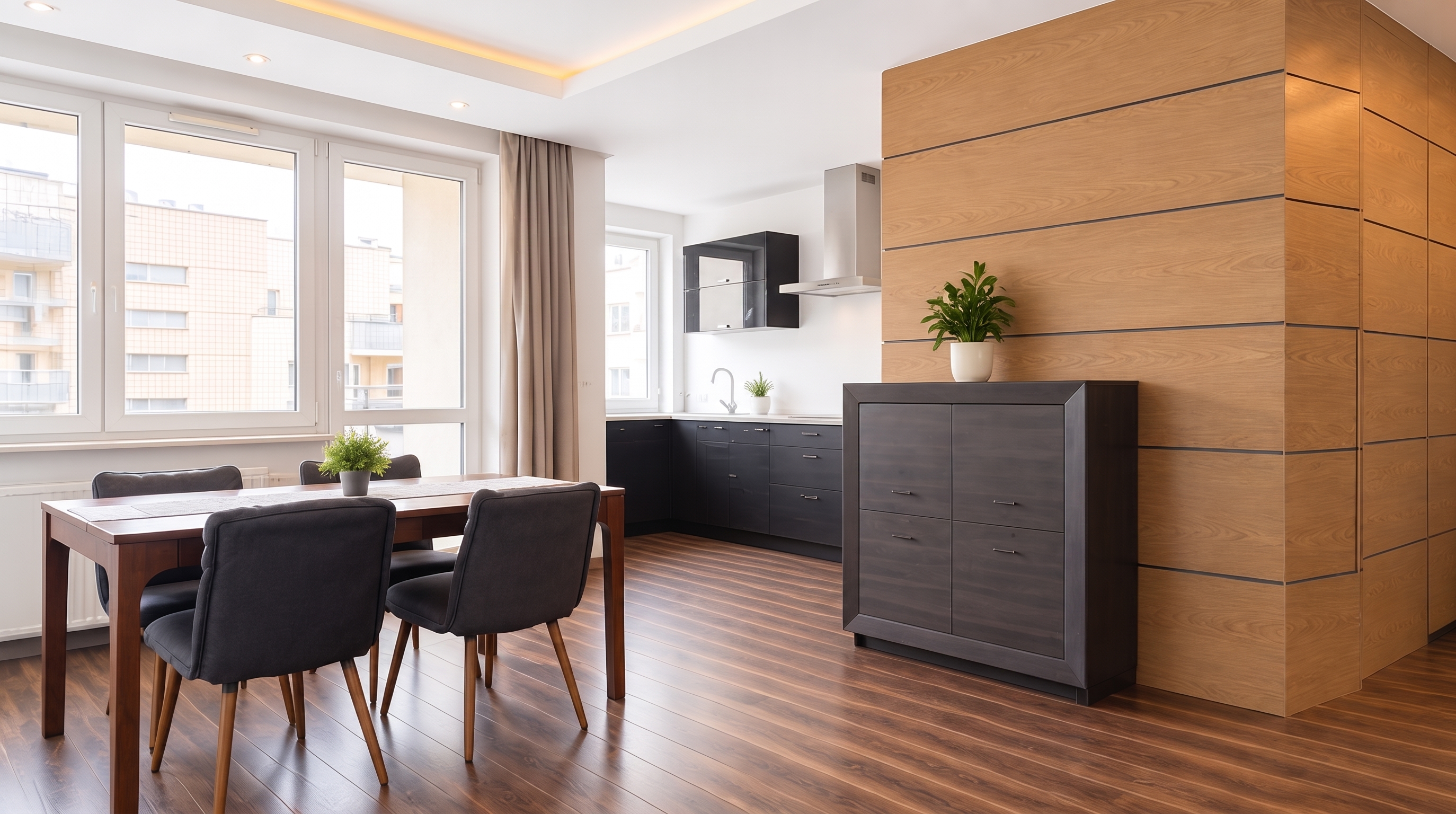 Spacious 55 m² apartment for rent! Sadyba | Pets are welcomed [AI-modified]