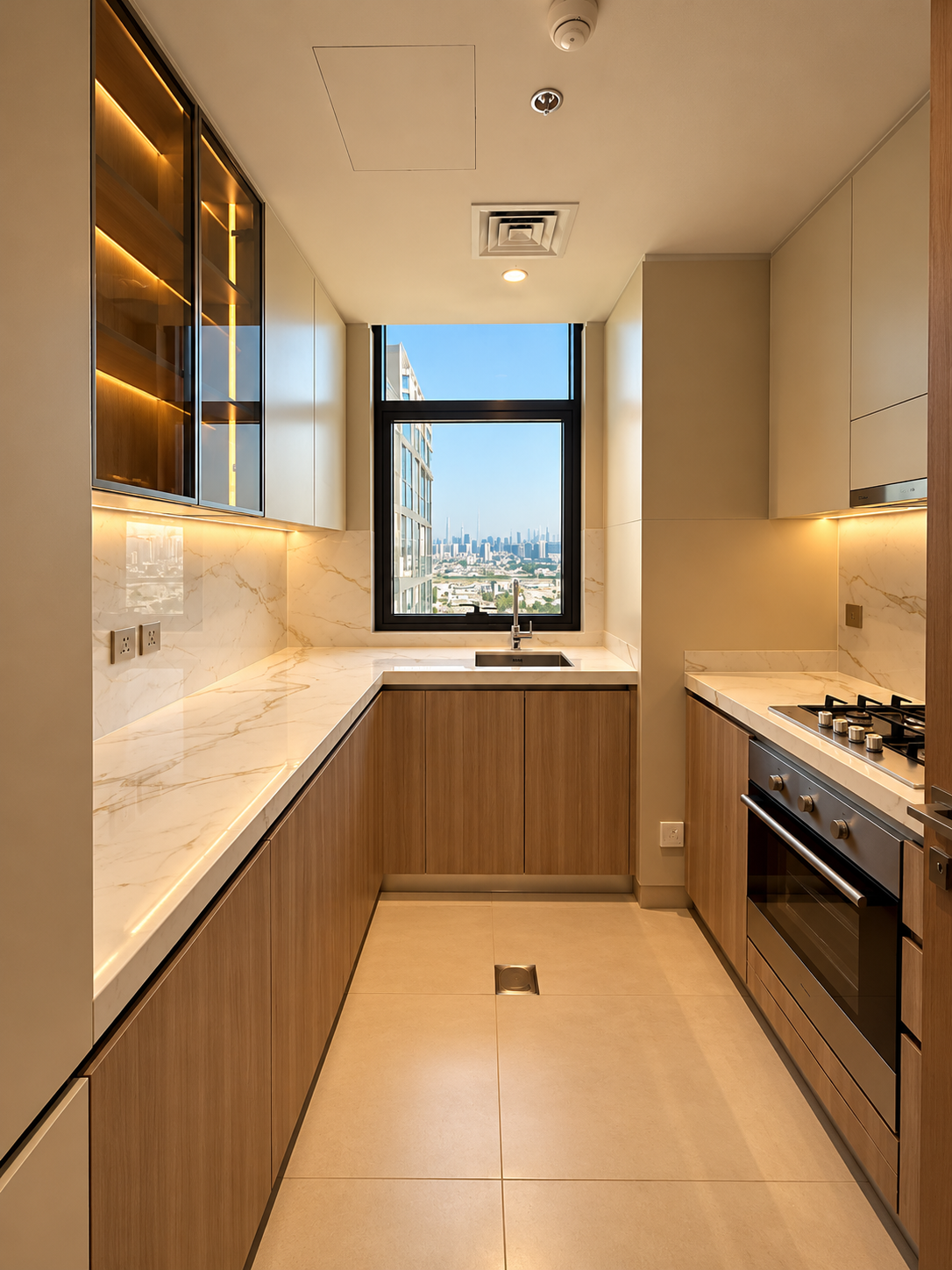 Marina View | Closed Kitchen | Fully Furnished