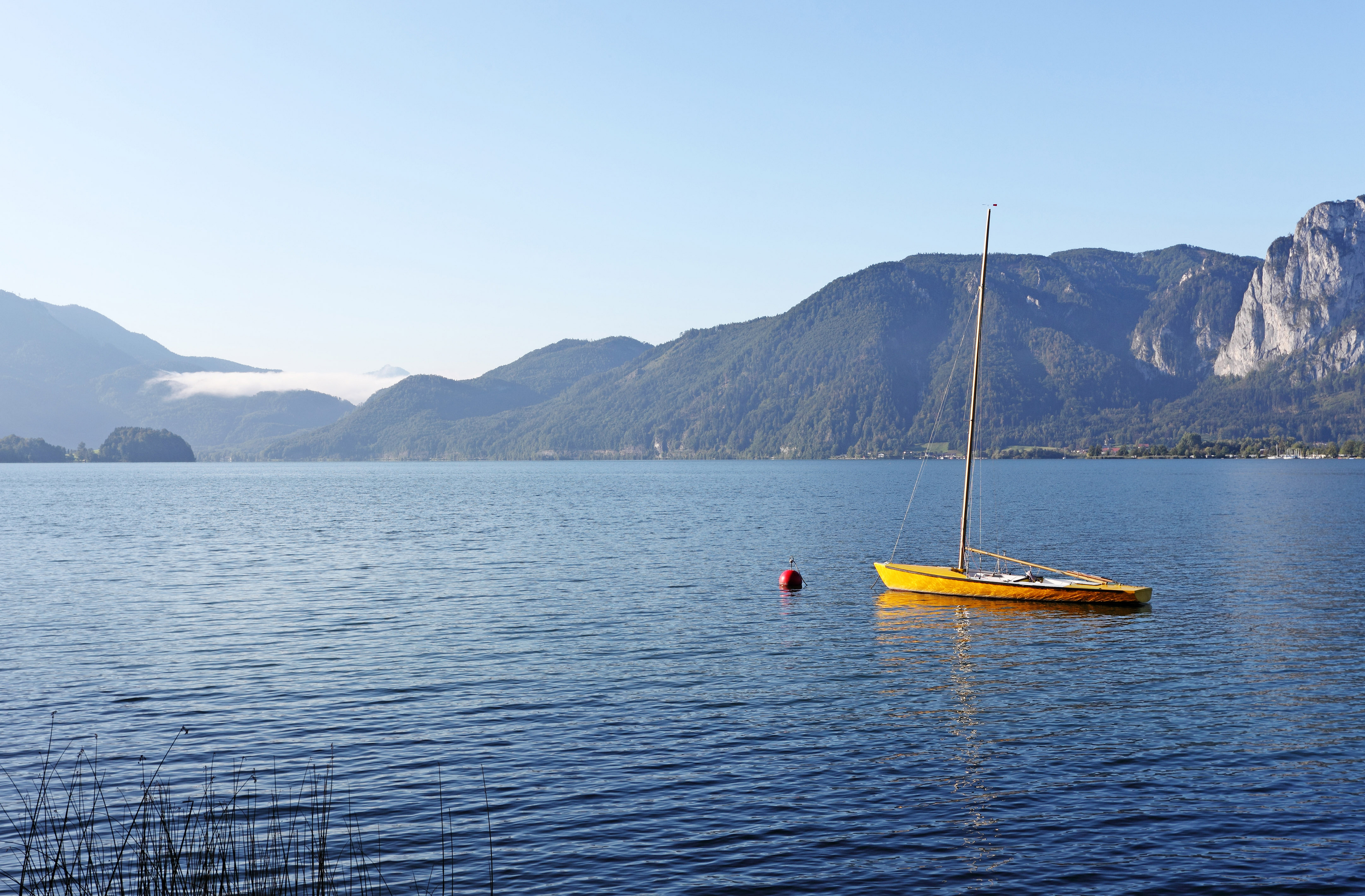 Mondsee: Villa Seeblick - Logenplatz mit Panoramablick und Badeplatz