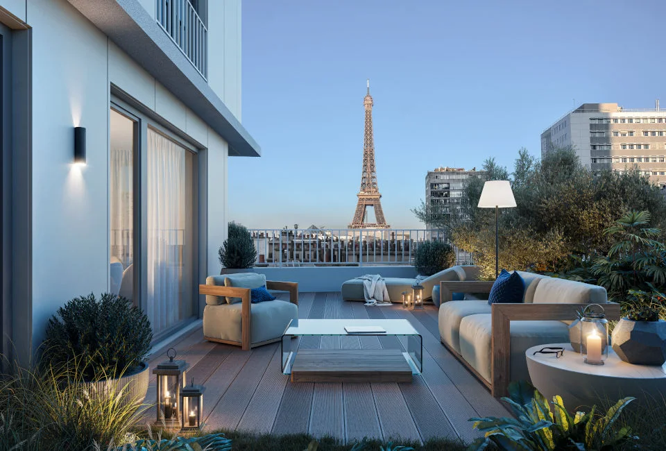 The flagship real estate project in Paris.