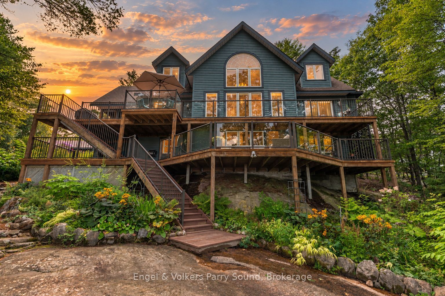Georgian Bay Waterfront Set on 2.7 Acres