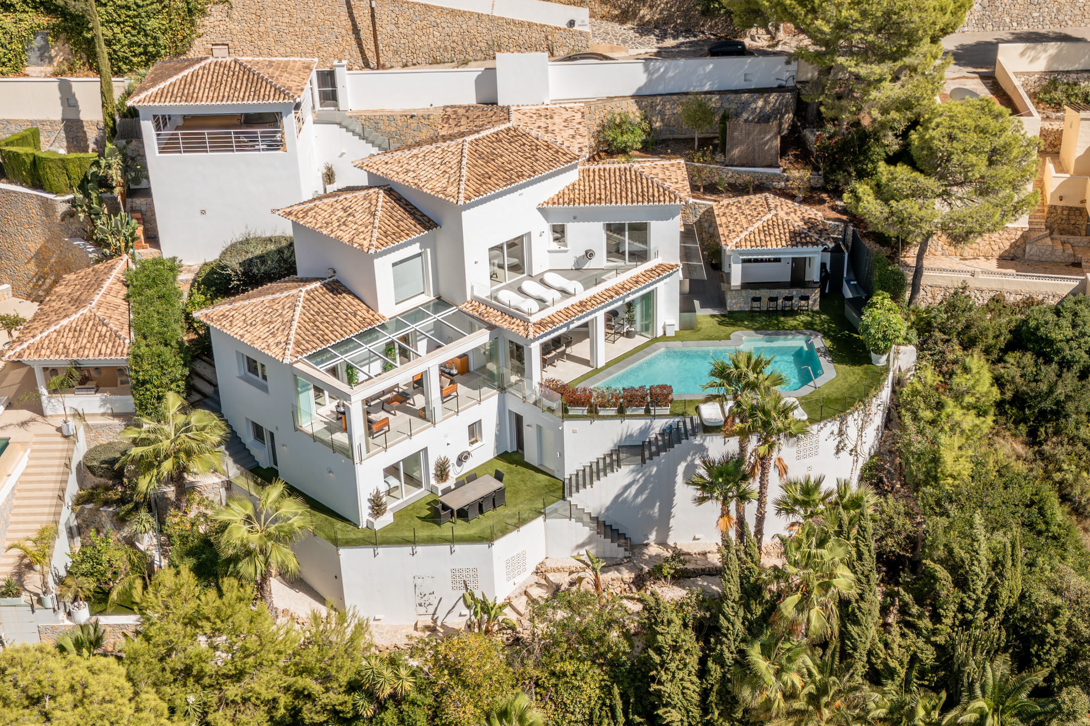 Vistas panorámicas y estilo de vida mediterráneo