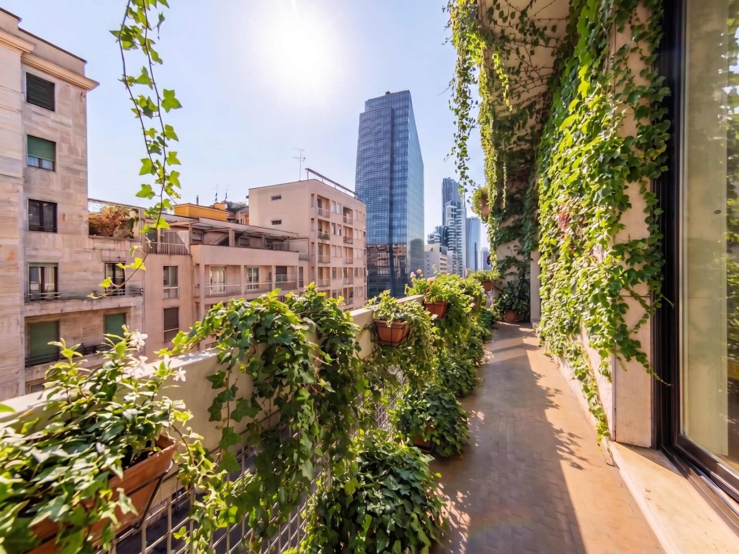 Penthouse with Terrace between Porta Nuova and Piazza della Repubblica