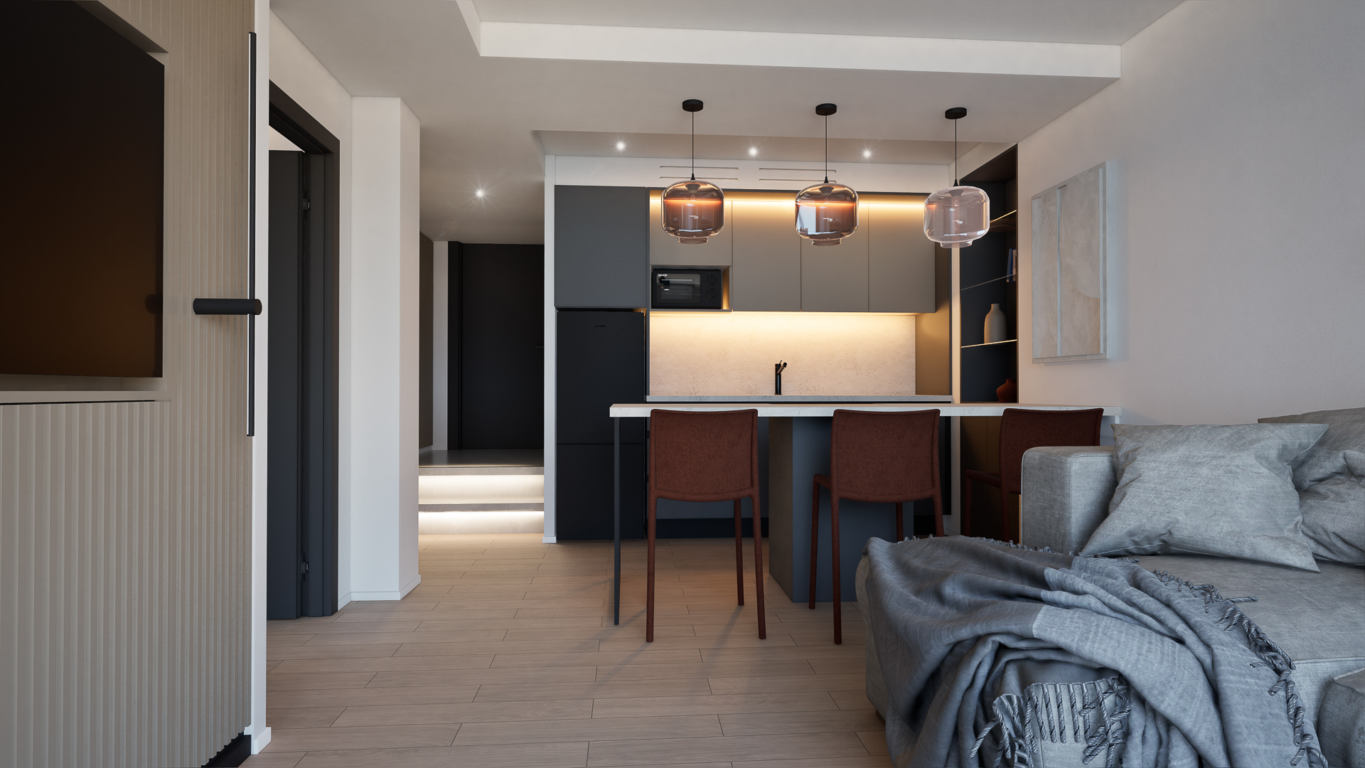 7th-floor apartment - Golden Visa eligible
