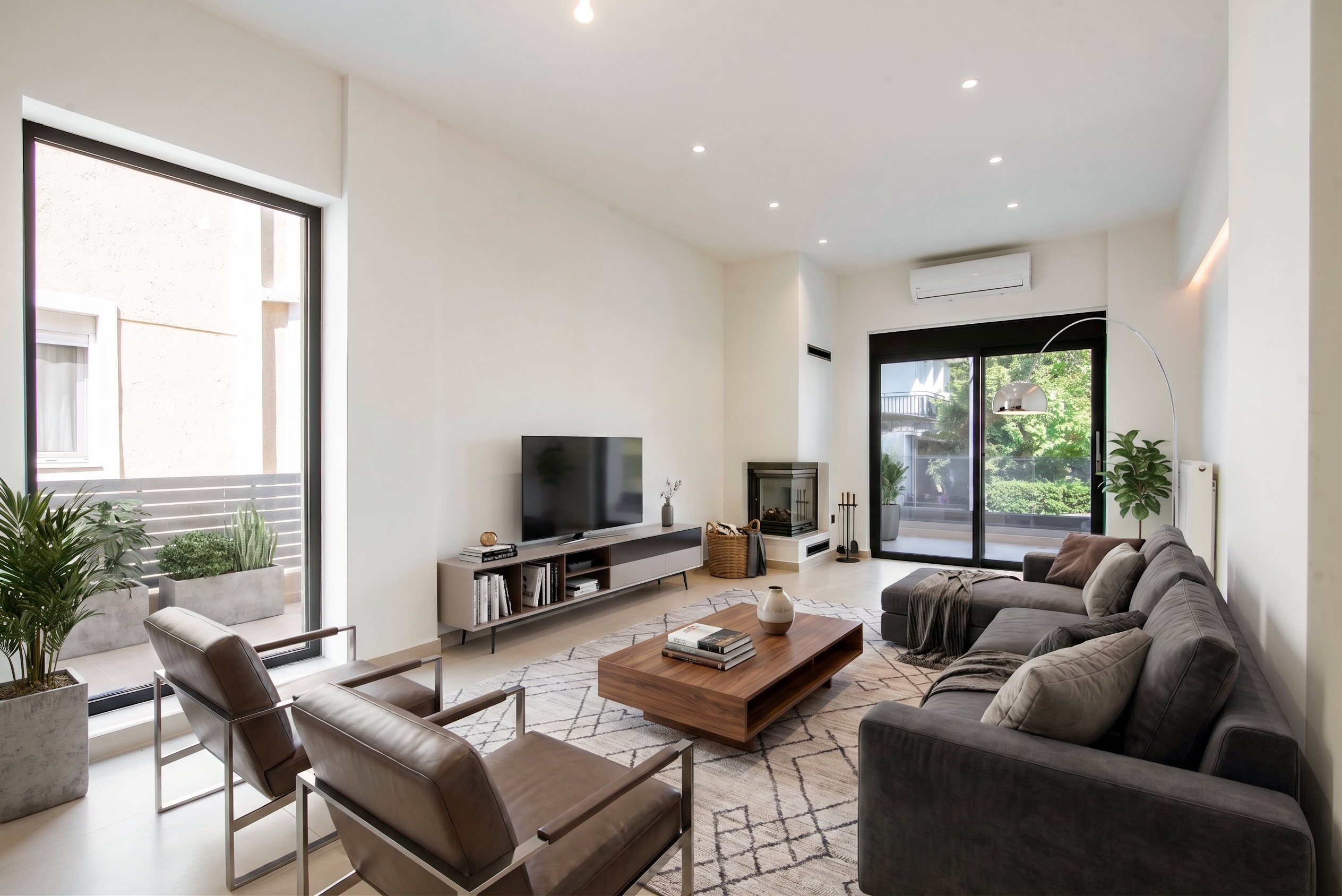 Modern high aesthetics flat 100 sq.m [KI-modifiziert]