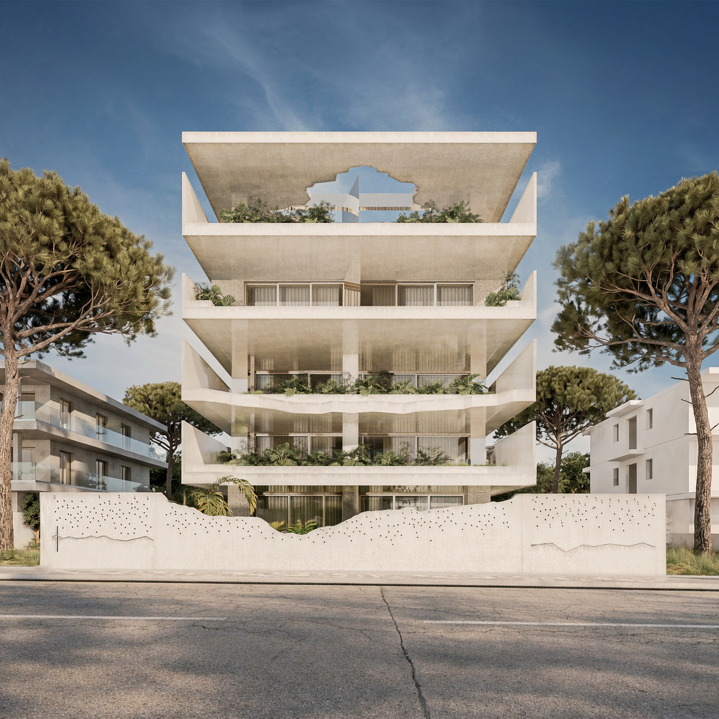 Luxury 3 bedroom duplex penthouse in Glyfada Centre with private pool & sea view