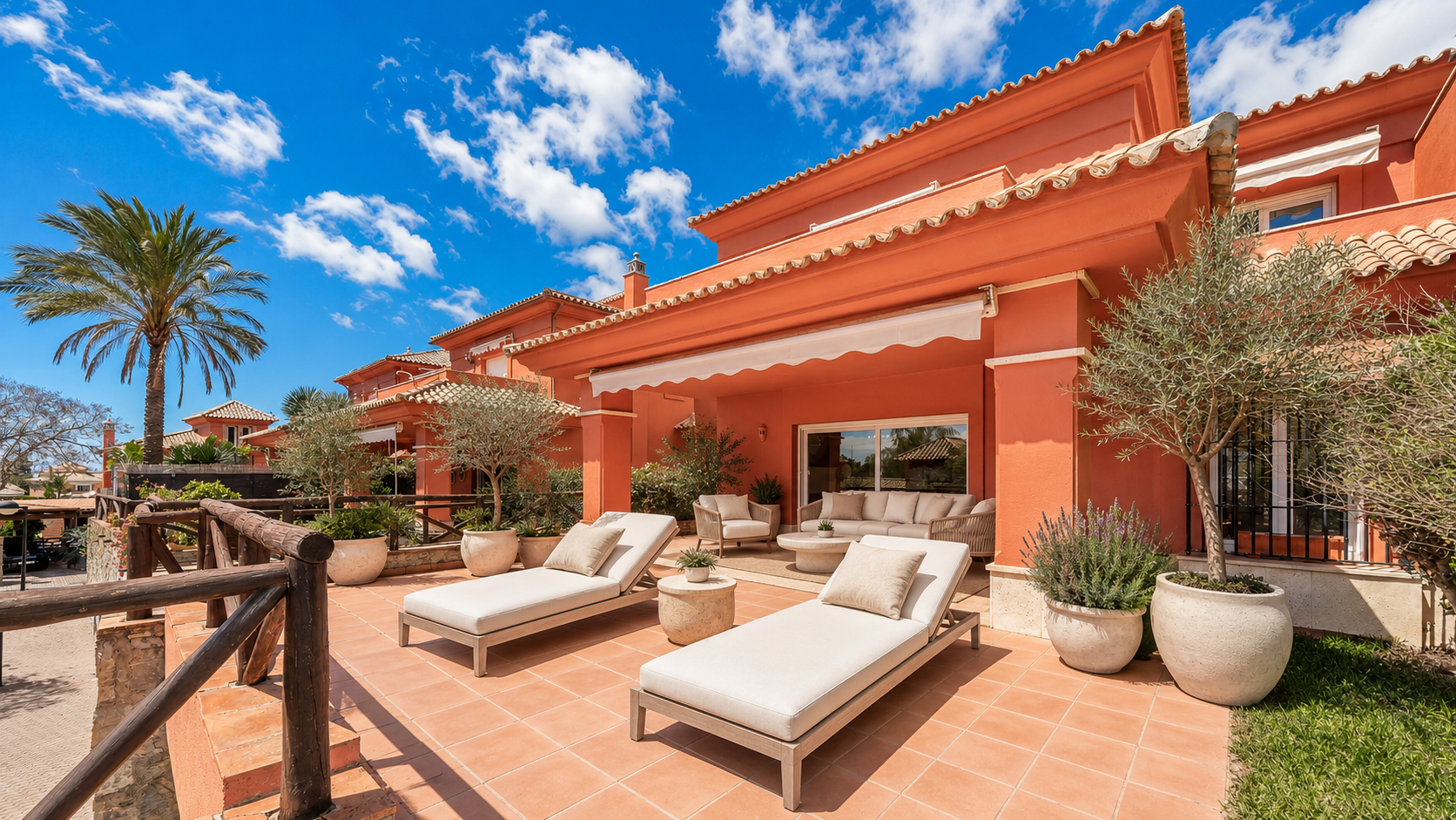 Spacious Semi-Detached Villa within a Gated Community in Santa Clara [AI-modified]