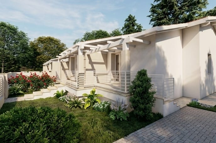 Living in greenery, a step from the sea