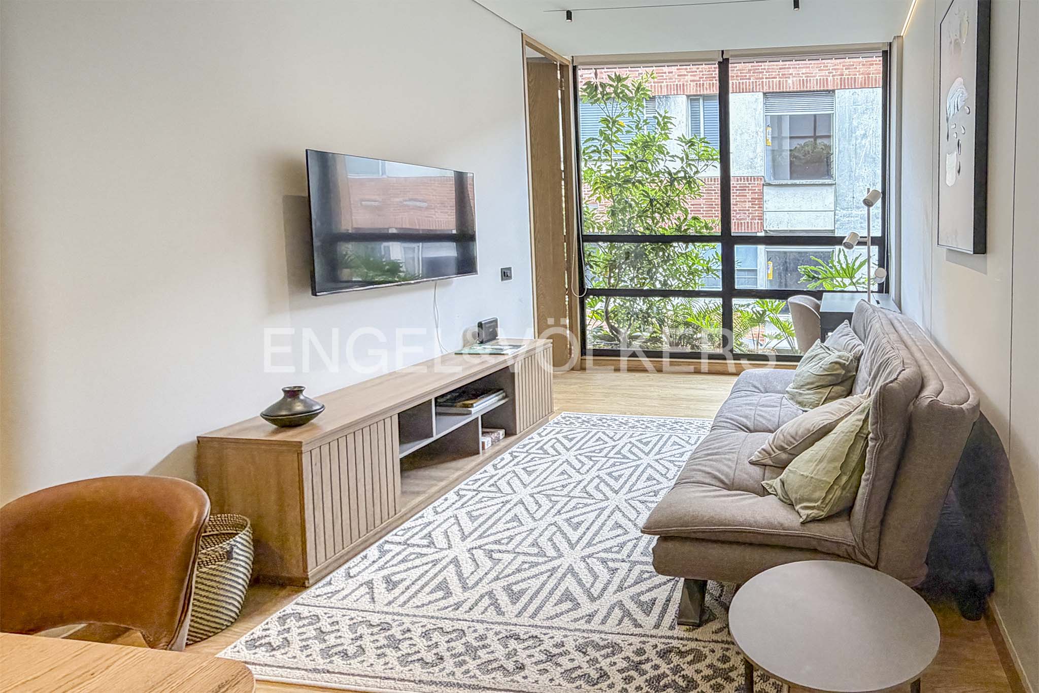 Moderno apartamento amoblado con Clubhouse para arriendo en Chicó