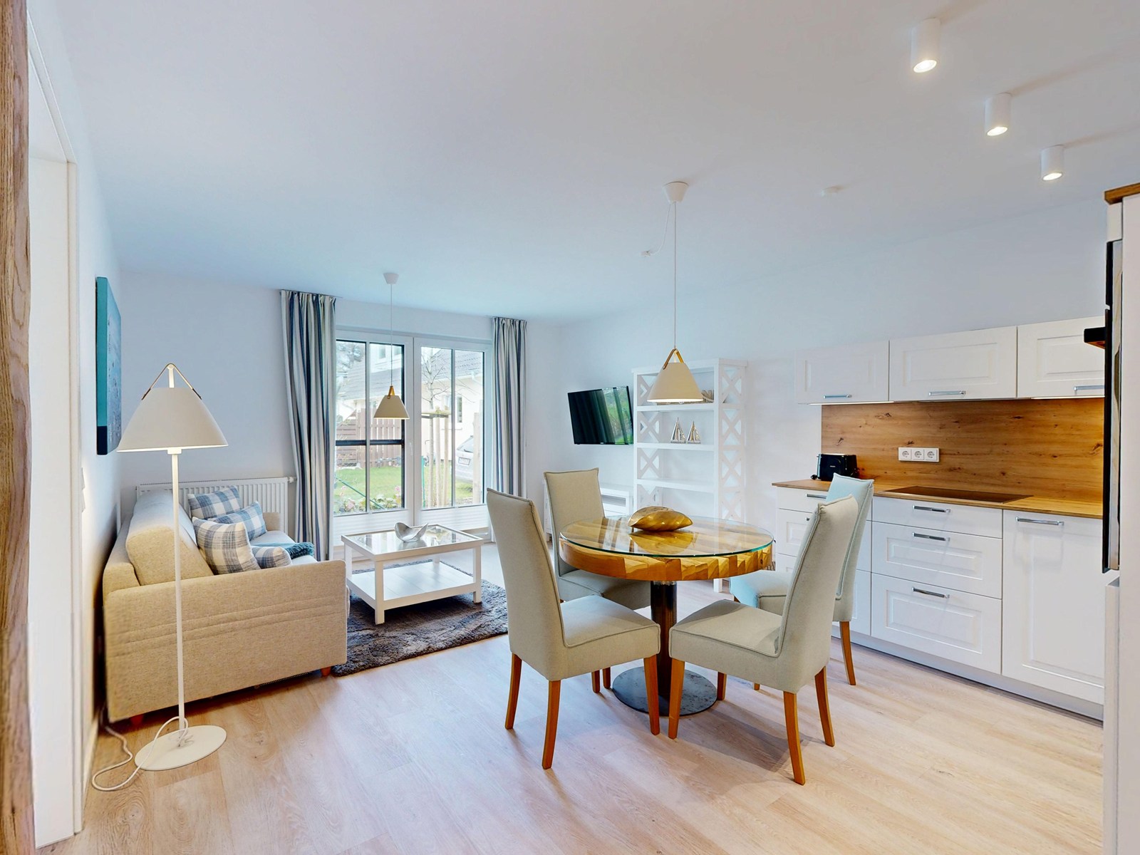 Ferienwohnung "Dünentraum" - modern, voll ausgestattet und strandnah - 500 Meter bis zum Strandaufgang