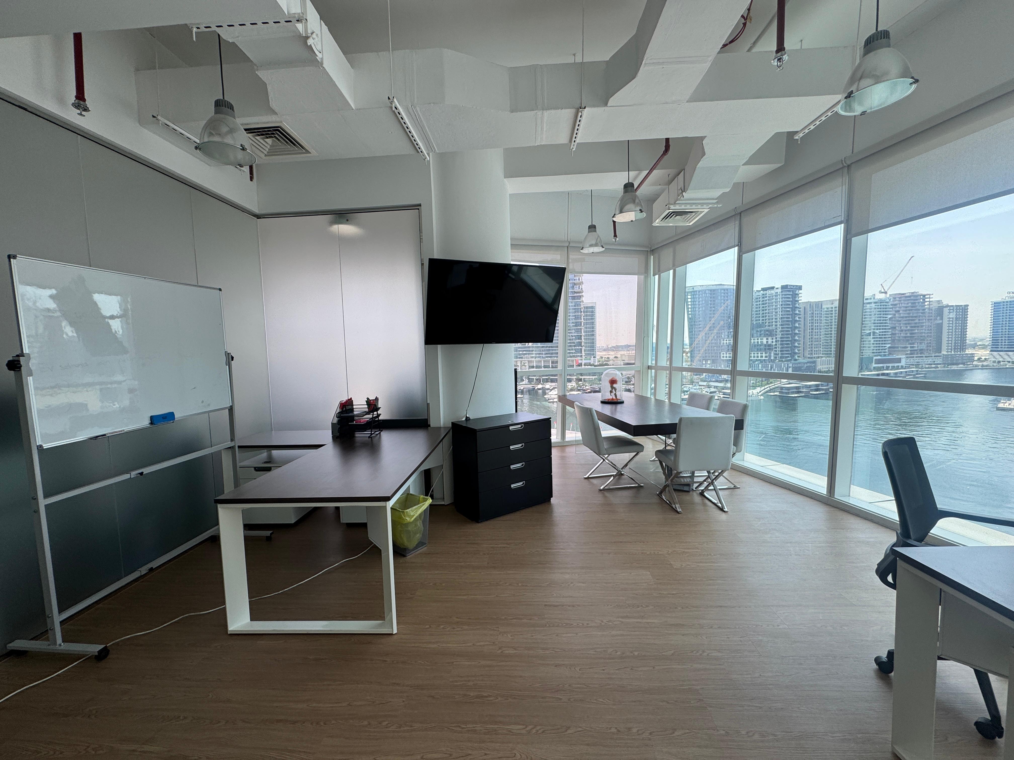 Fully Furnished | Full Canal View | Corner Office