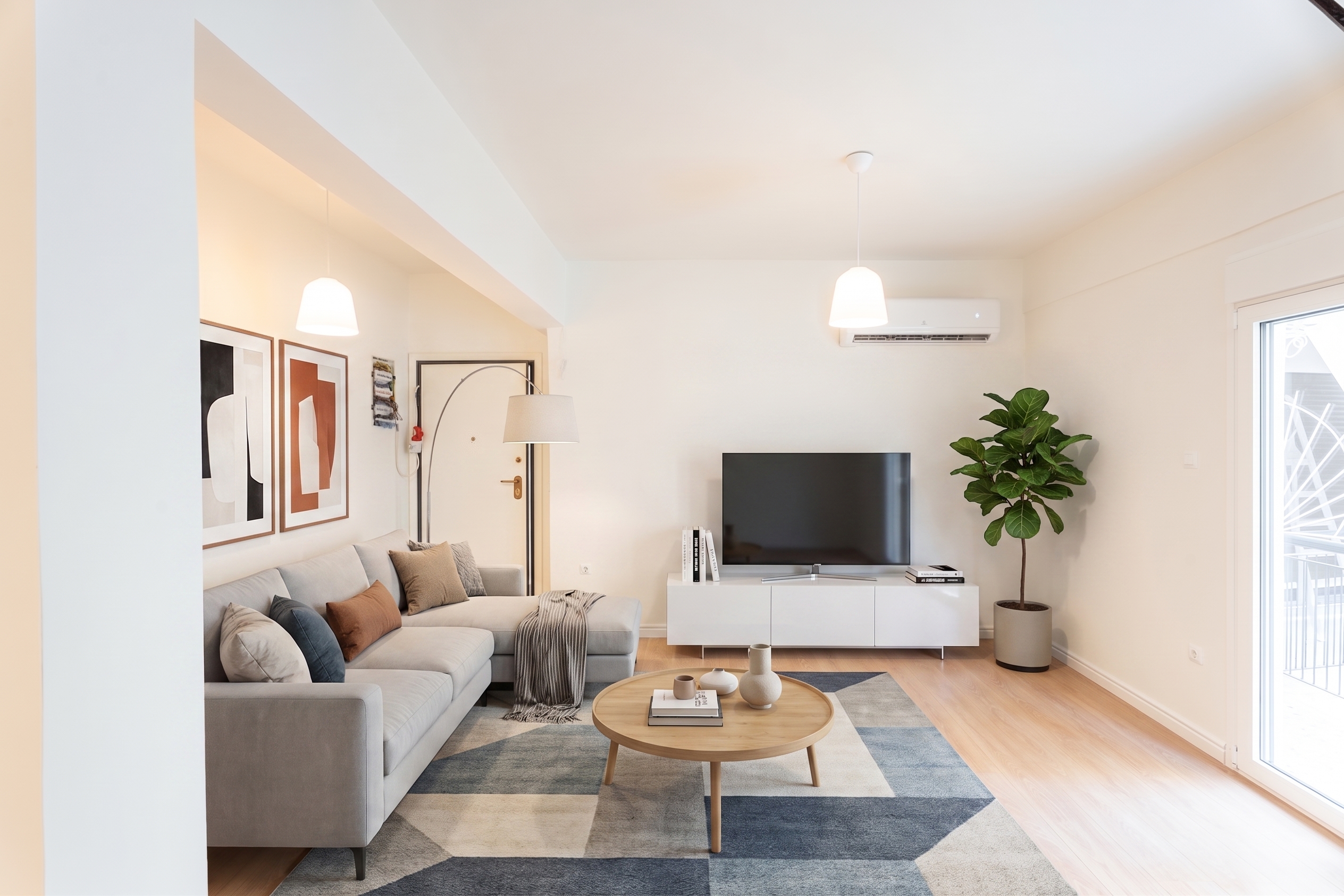 Renovated 3-bedroom apartment in Galatsi [Modifié par IA]