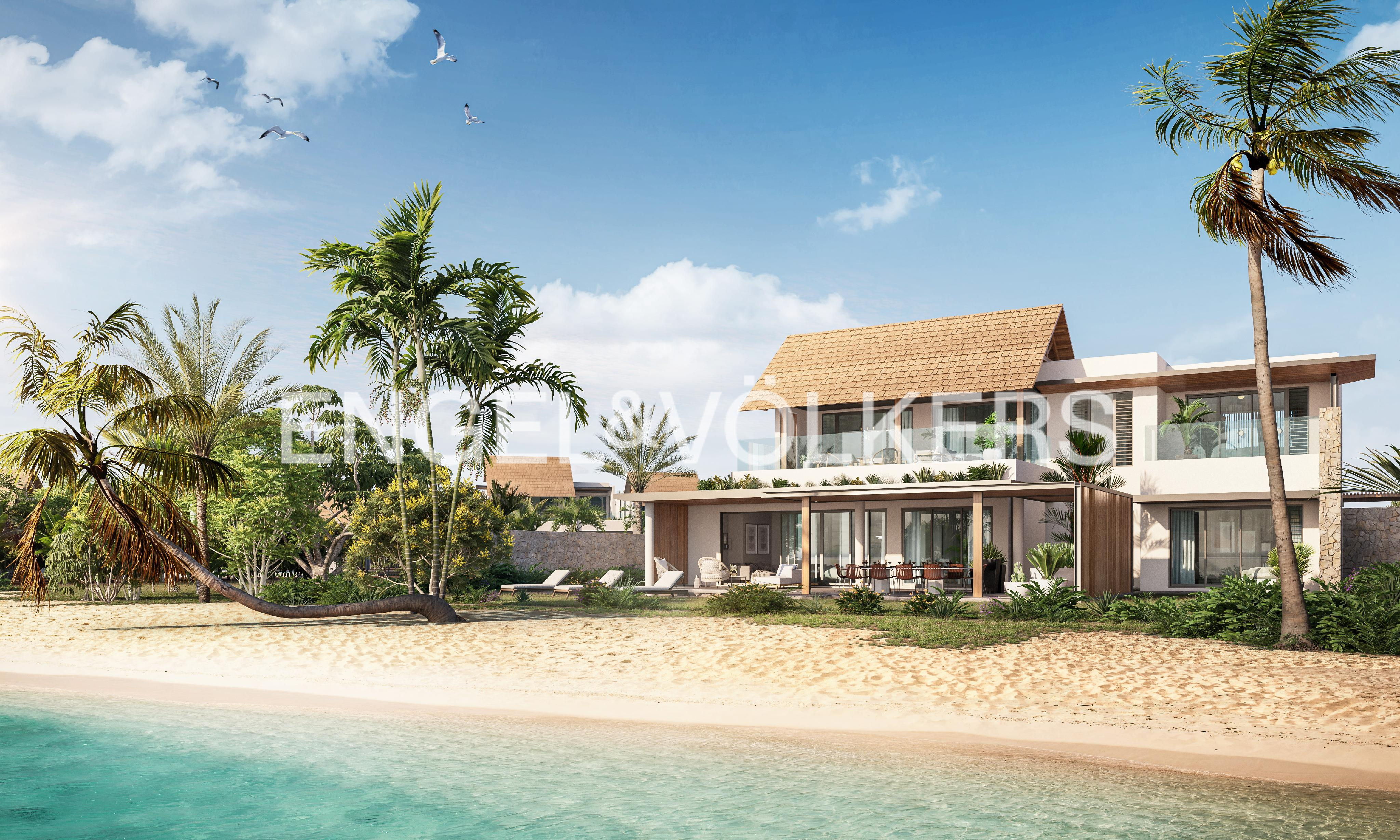 Seaside Elegance Unveiled: Exclusive Beachfront Villa with Sea Views