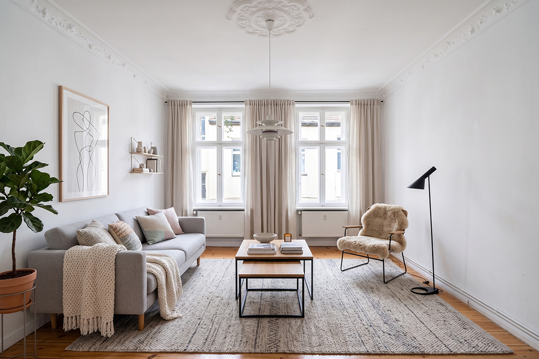 Kiez meets peaceful tranquillity: In a garden house in the heart of Moabit [AI-modified]