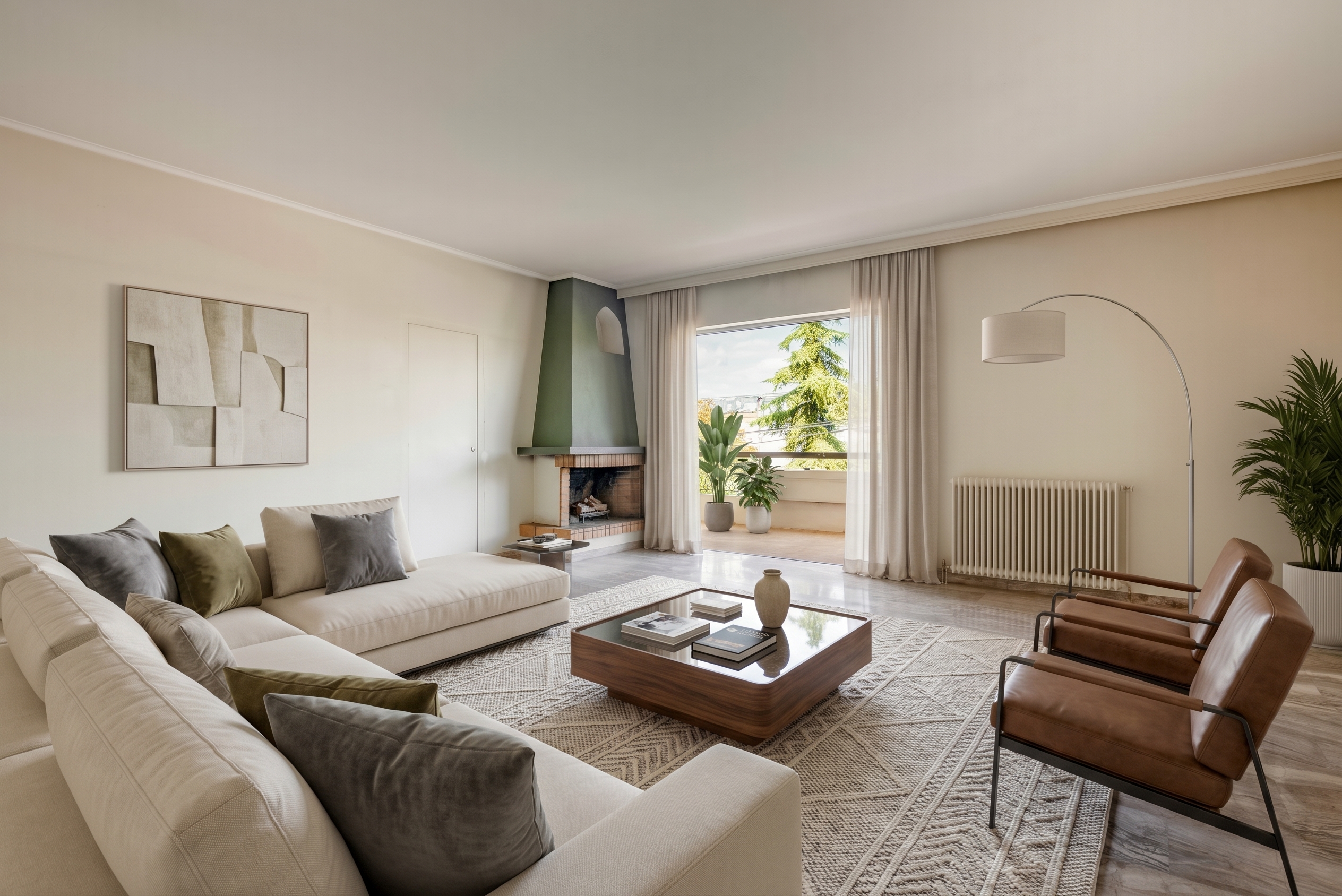 Prime 106 sq.m. apartment in Vrilissia [AI-modified]