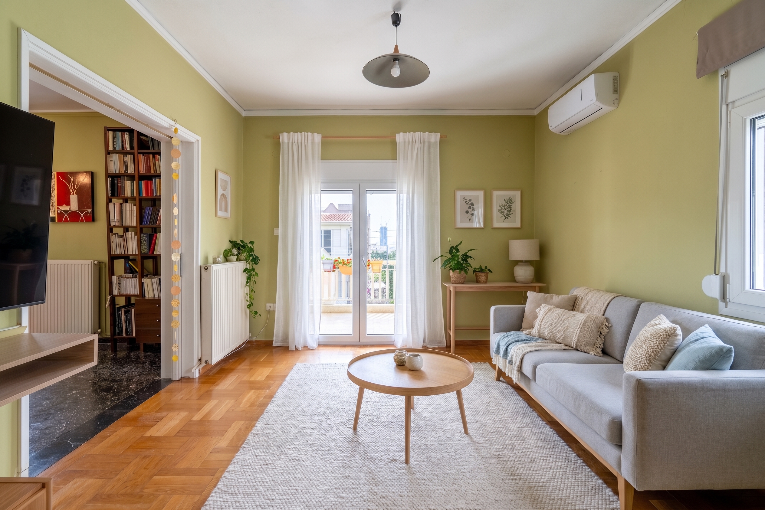 Spacious penthouse with sea view in Ellinikon