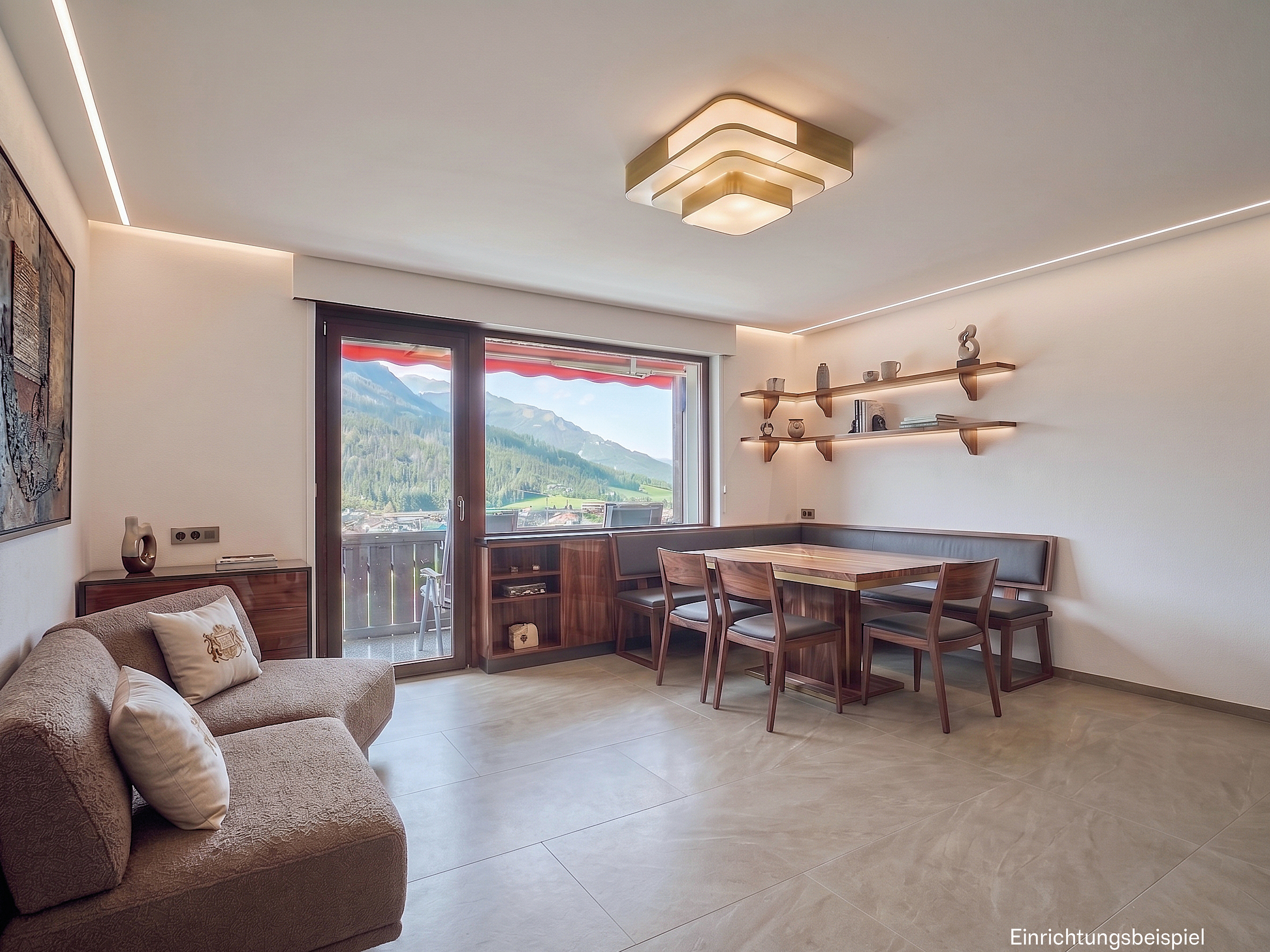 Charmante 2-Zimmer-Wohnung mit Balkon und Panoramablick – Freizeitwohnsitz