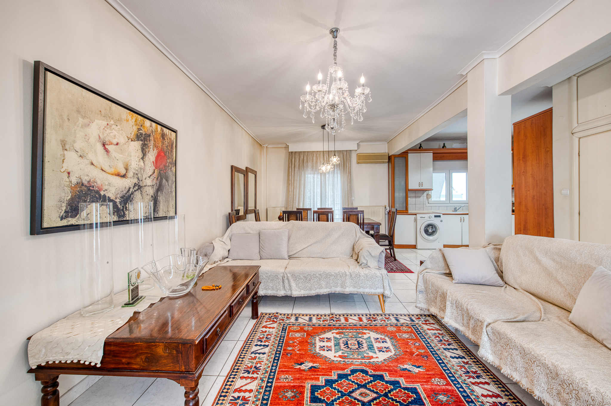 Two-level penthouse apartment in the city center