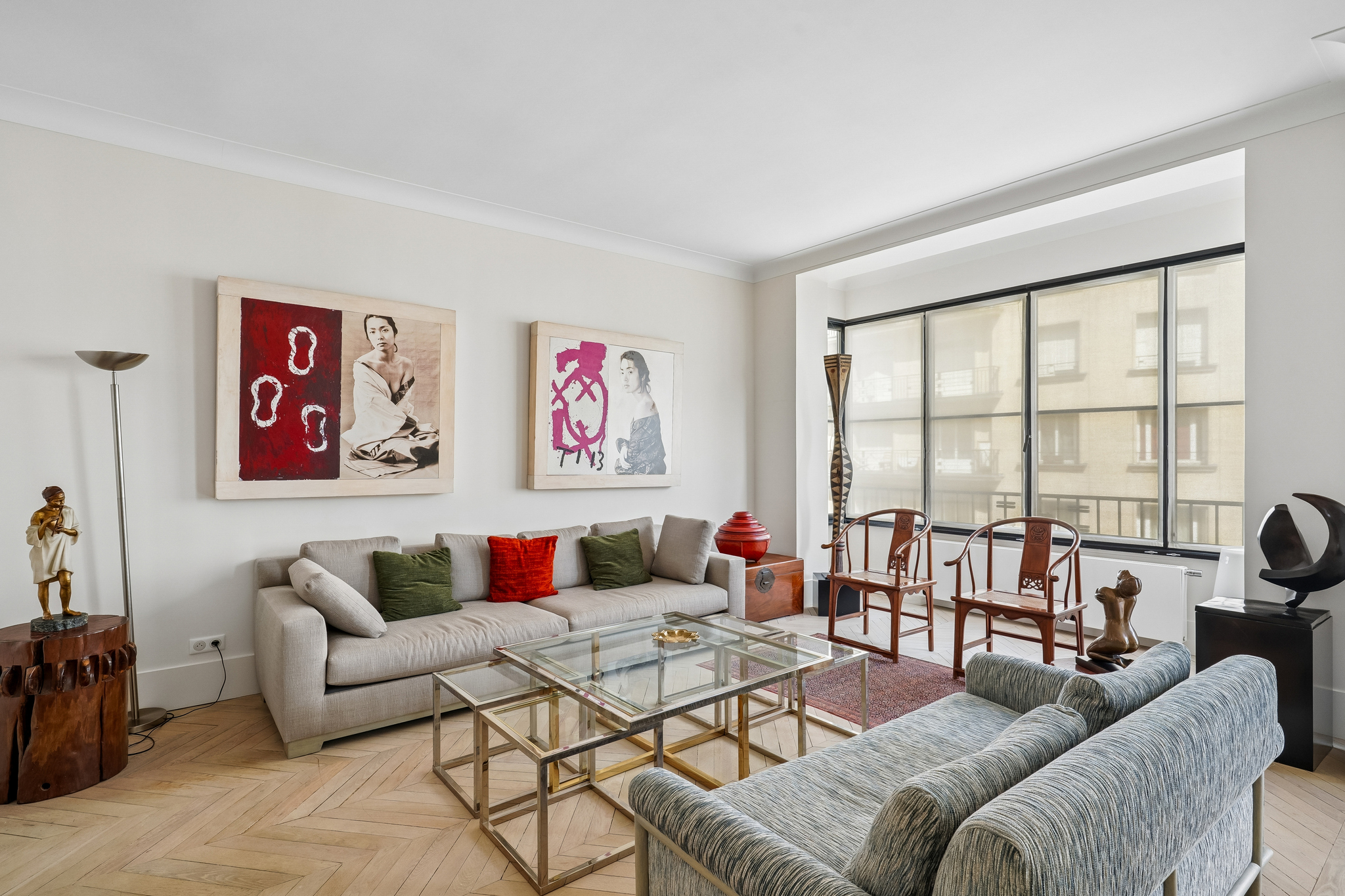 Passy-Trocadéro – Renovated, air-conditioned 121 m² apartment on a high floor